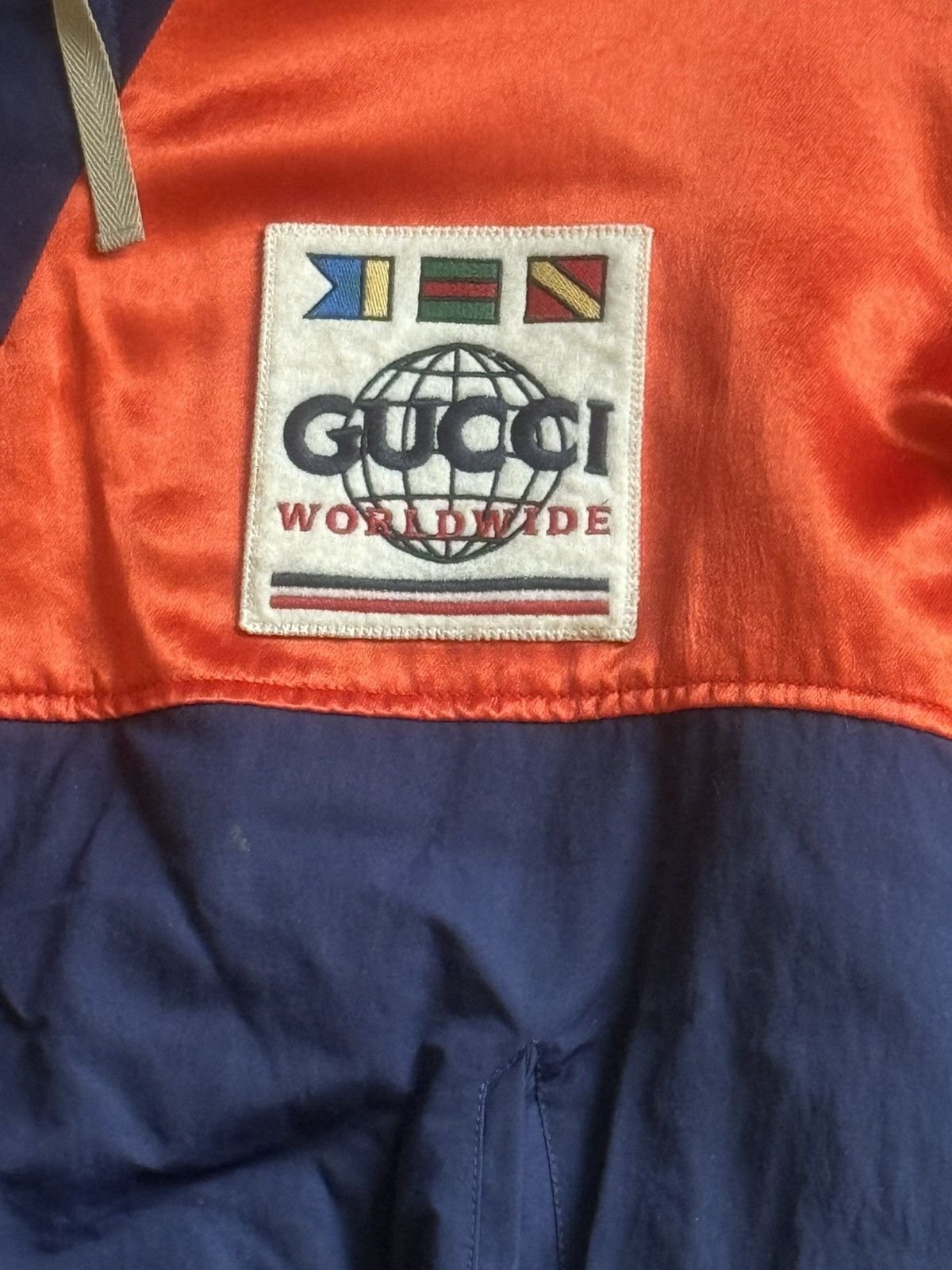 Gucci Gucci Worldwide Navy Blue Jacket Size US M / EU 48-50 / 2 - 8 Thumbnail