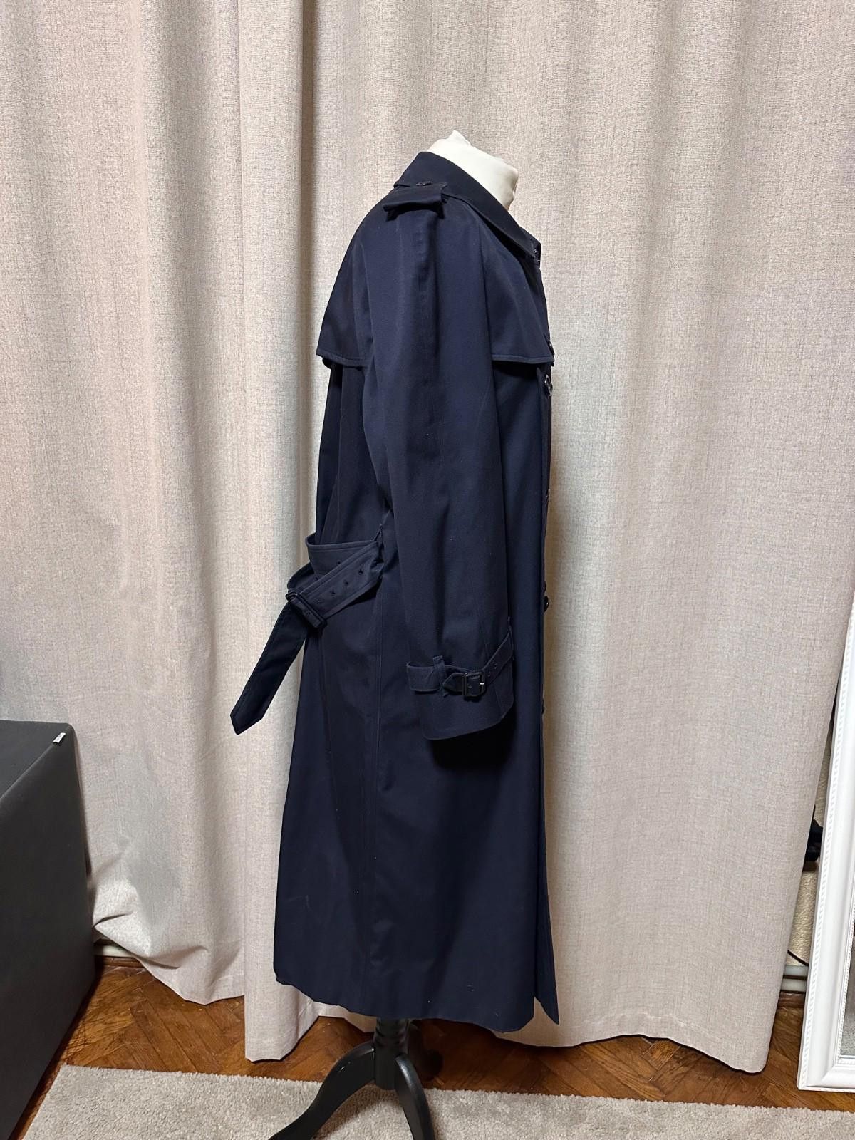 Burberry Burberry Double Breasted Novacheck Navy Trench Coat 164cm Size XL / US 12-14 / IT 48-50 - 5 Thumbnail