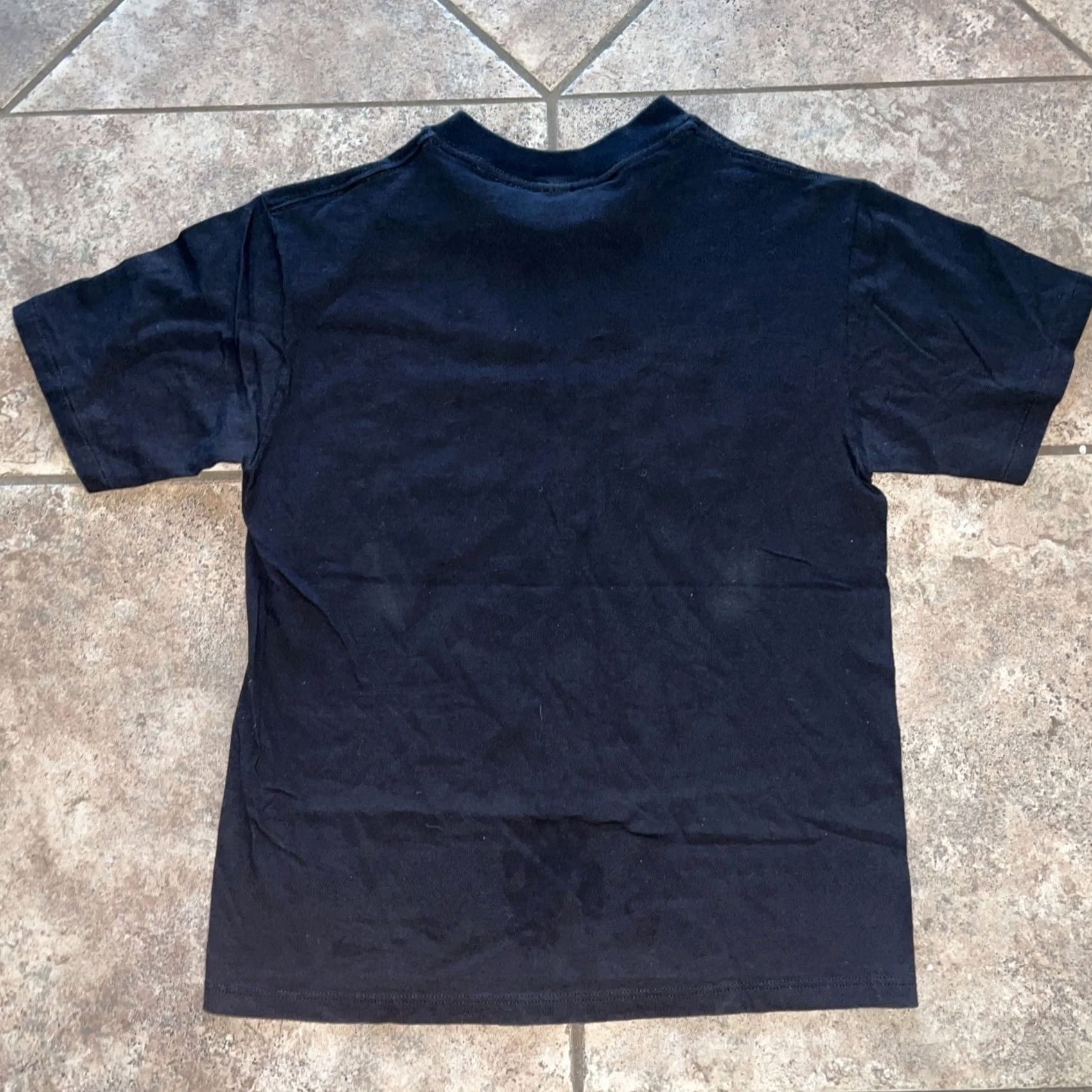 Vintage VINTAGE 1990 SINGLE STITCH Halloween Glow in the Dark T-Shirt Mens M Black Stitch Soffe Shirts Mens T-Shirt Size US M / EU 48-50 / 2 - 4 Thumbnail
