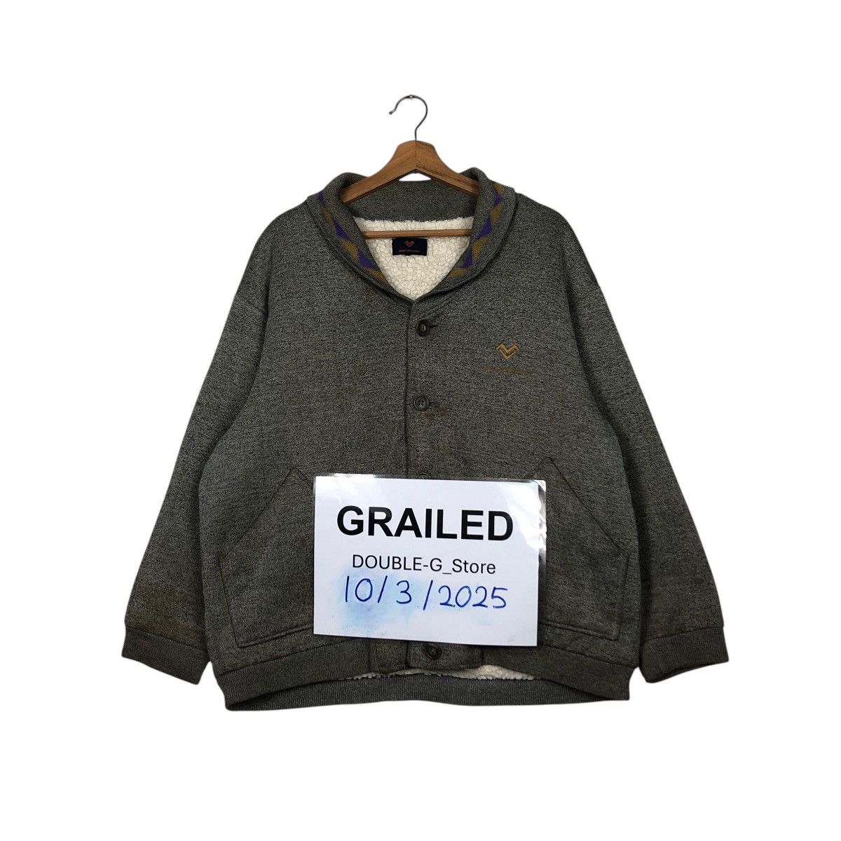 Japanese Brand × Vintage 📌Vintage Chore Blanket Jacket Mario Valentino Issey Miyake Size US M / EU 48-50 / 2 - 1 Thumbnail