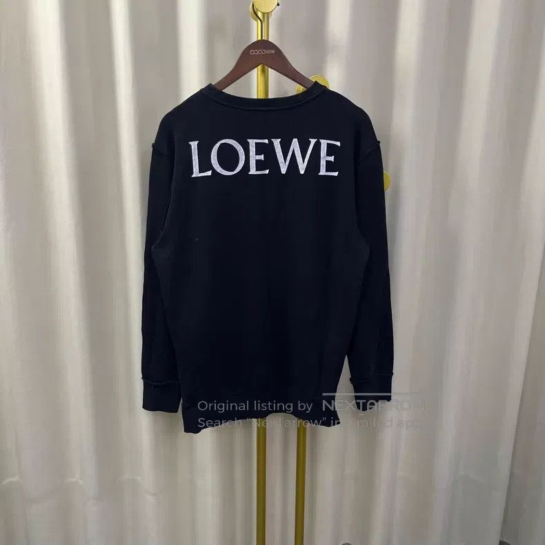 Loewe Loewe Back Letter Hoodie Size M / US 6-8 / IT 42-44 - 2 Thumbnail