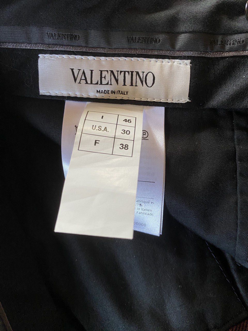 Valentino Valentino Flannel Checkered Trousers Size 46S - 6 Thumbnail