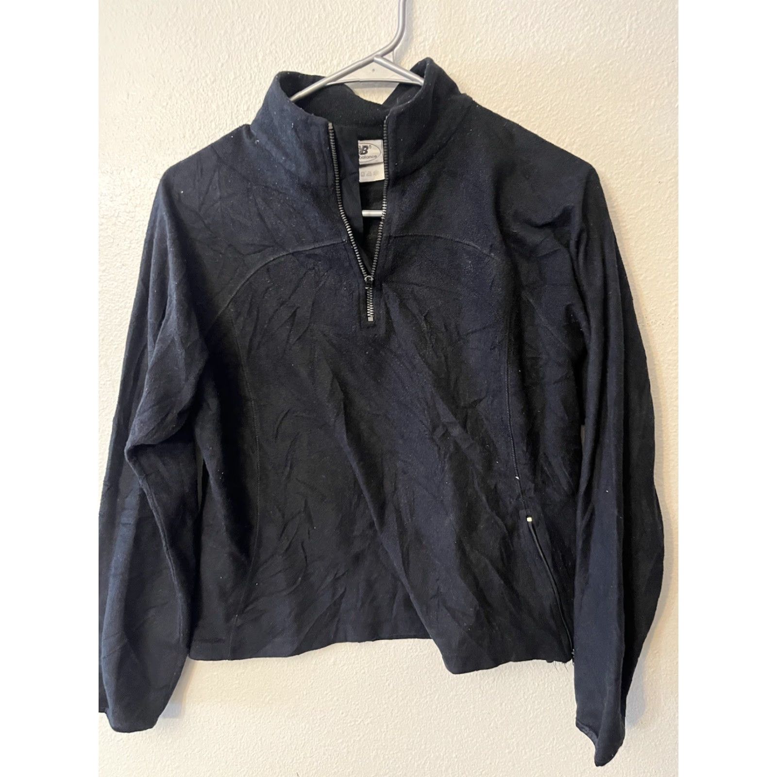 New Balance New Balance Women’s Small Black NB Dry Quarter Zip Long Sleeve Pullover Size S / US 4 / IT 40 - 2 Thumbnail