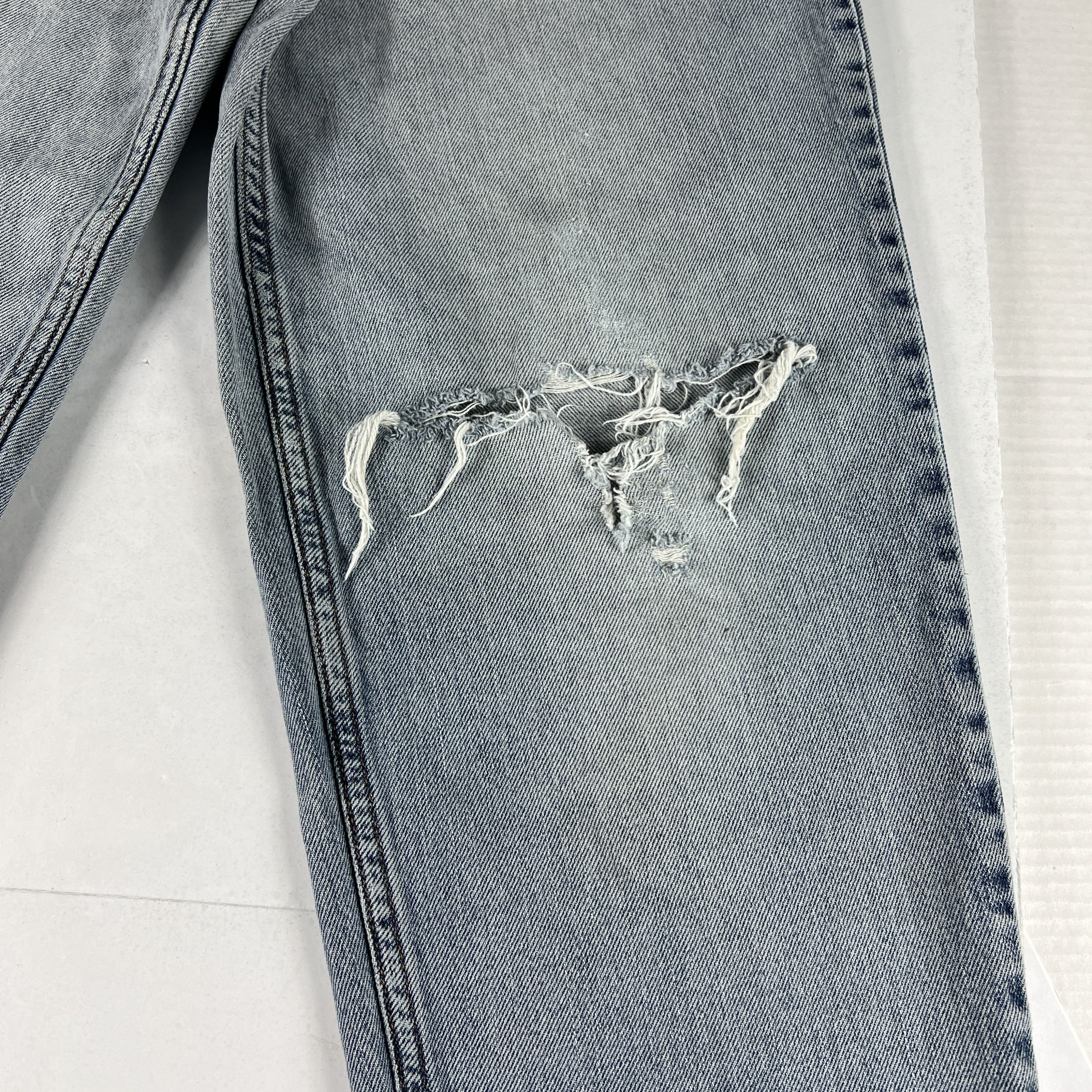 Levi's × Vintage Y2K Levi's Jeans 560 Loose Taper Blue Grunge Denim Size US 33 - 8 Thumbnail