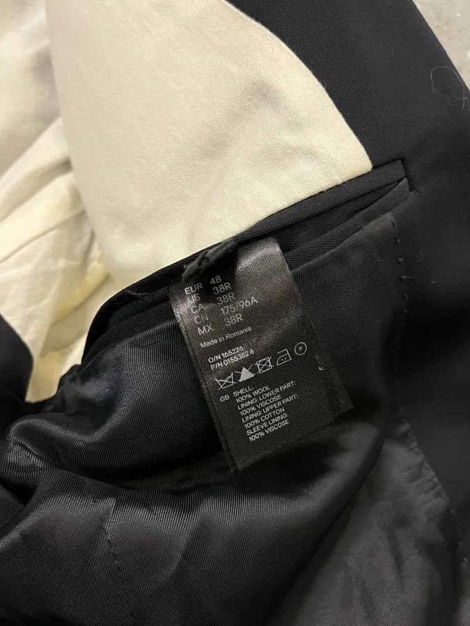 Maison Margiela 2012 Maison Margiela H&M Black Modern Blazer Jacket Size US S / EU 44-46 / 1 - 10 Thumbnail
