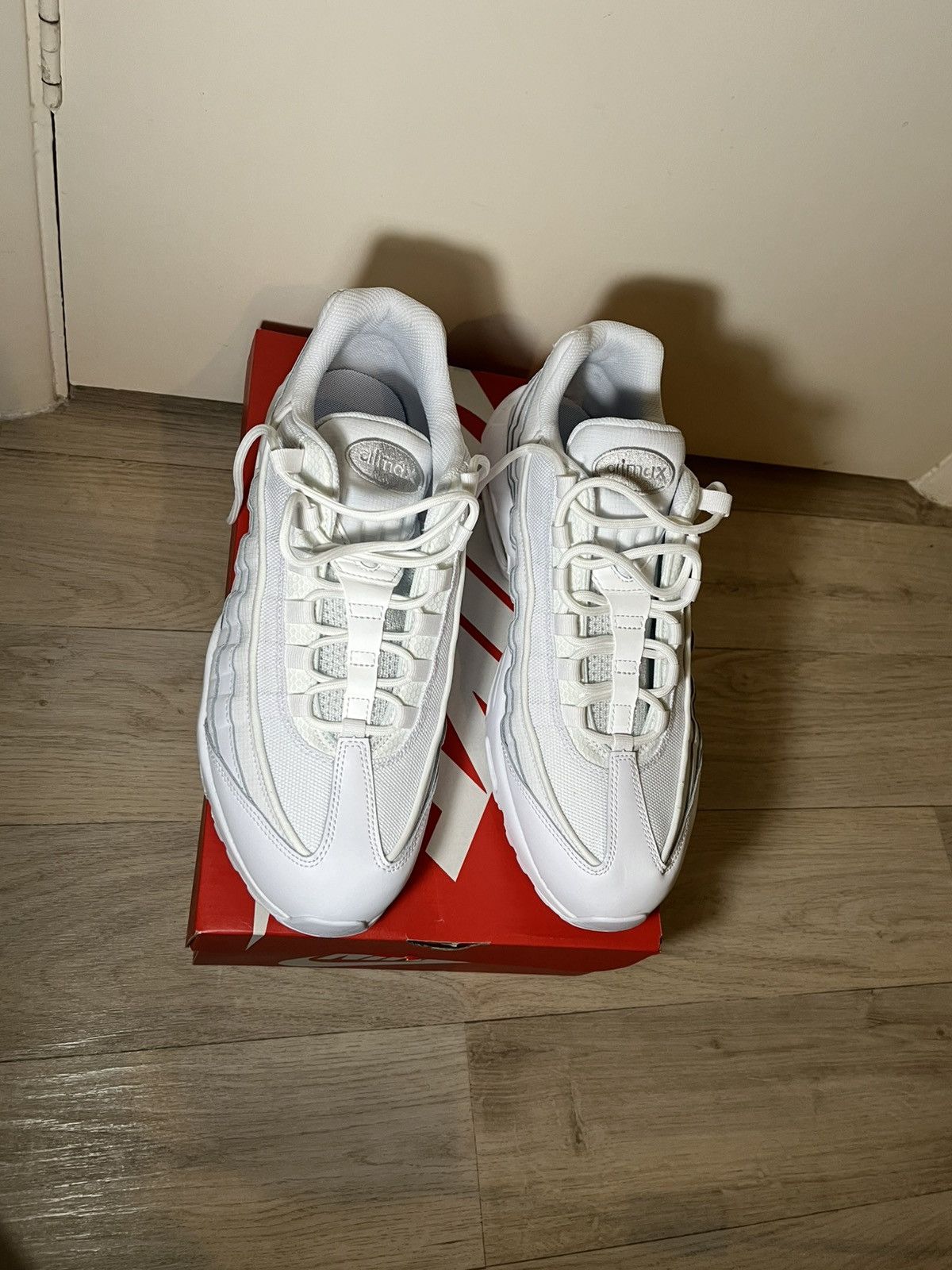 Nike Nike air max 95s white uk 11.5 Size US 14 / EU 47 - 6 Thumbnail