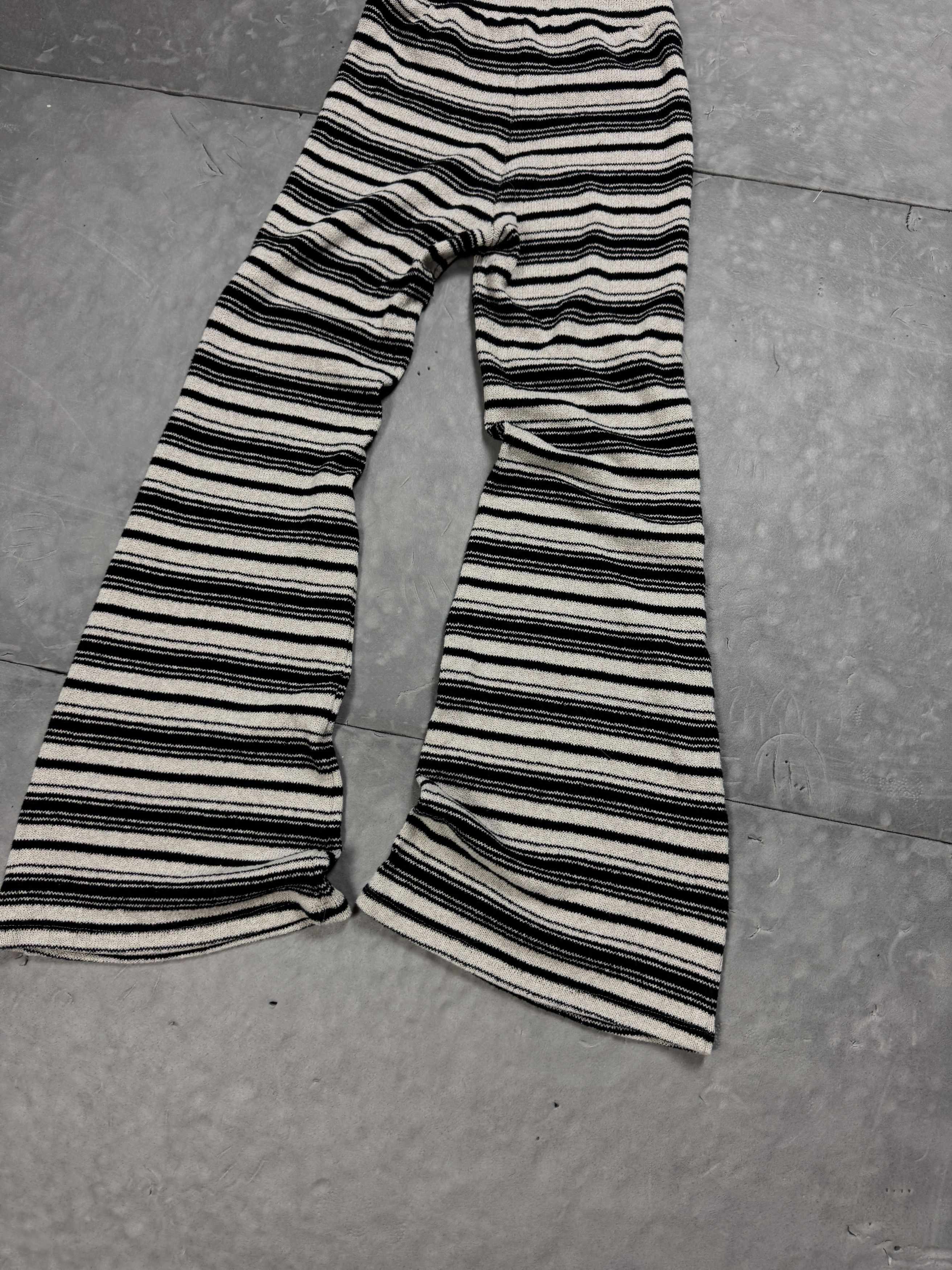Bershka Bershka knit cozy pants striped summer home basic Size 27" / US 4 / IT 40 - 10 Thumbnail