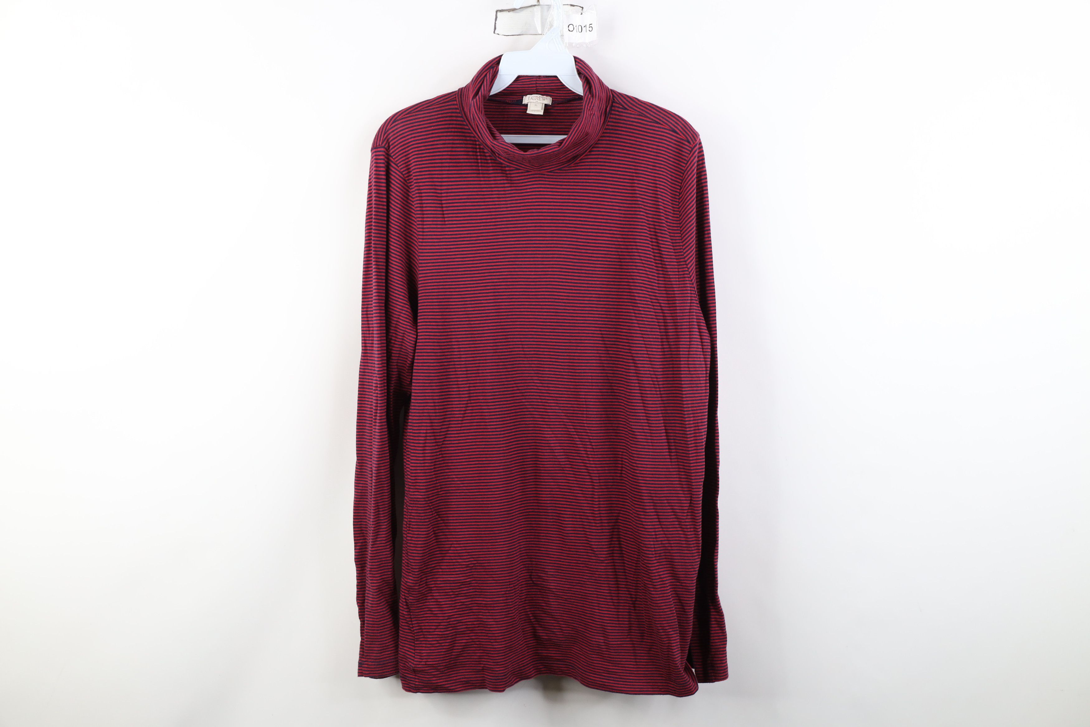 J.Crew Vintage Y2K J Crew Lightweight Turtleneck T-Shirt Red Size XL / US 12-14 / IT 48-50 - 1 Thumbnail