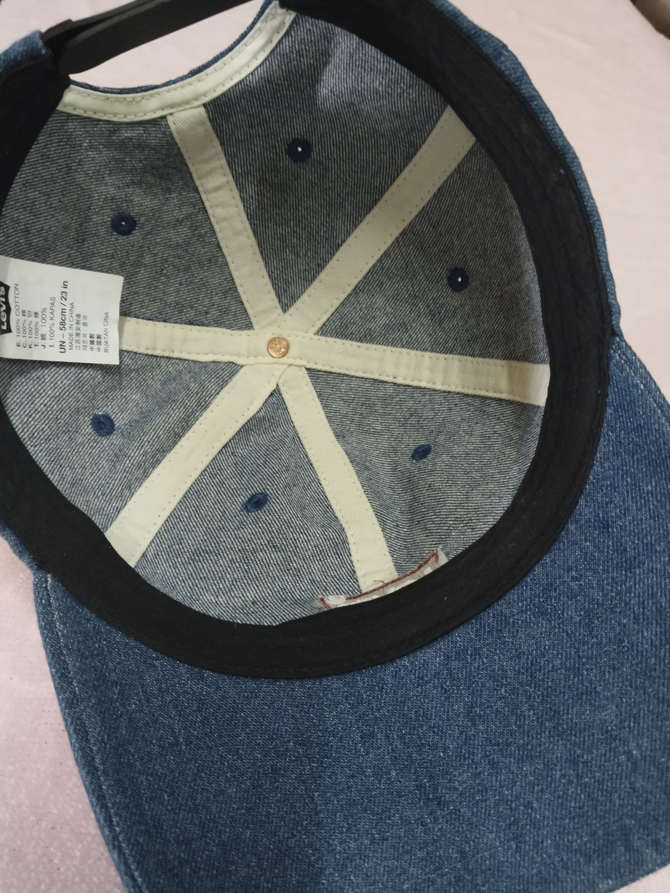 Levi's VINTAGE LEVI'S DENIM POLO SNAPBACK Size ONE SIZE - 7 Thumbnail