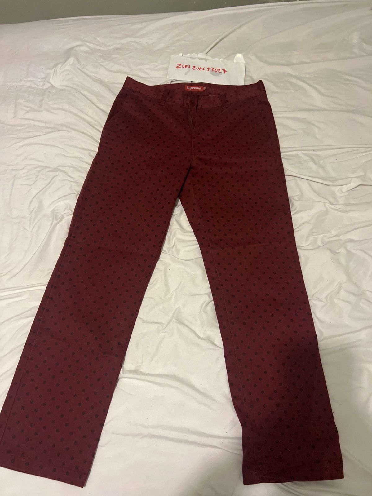 Supreme Supreme poko dots work pants Size US 30 / EU 46 - 2 Thumbnail