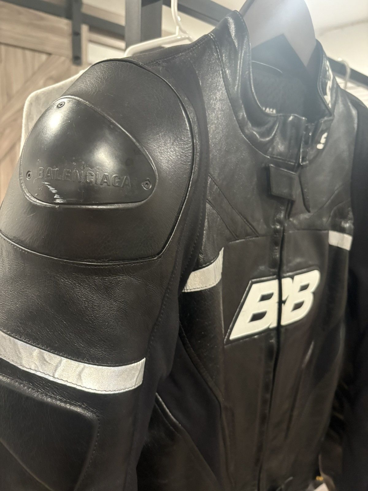 Balenciaga Balenciaga Moto Jacket FW20 Size US M / EU 48-50 / 2 - 14 Thumbnail