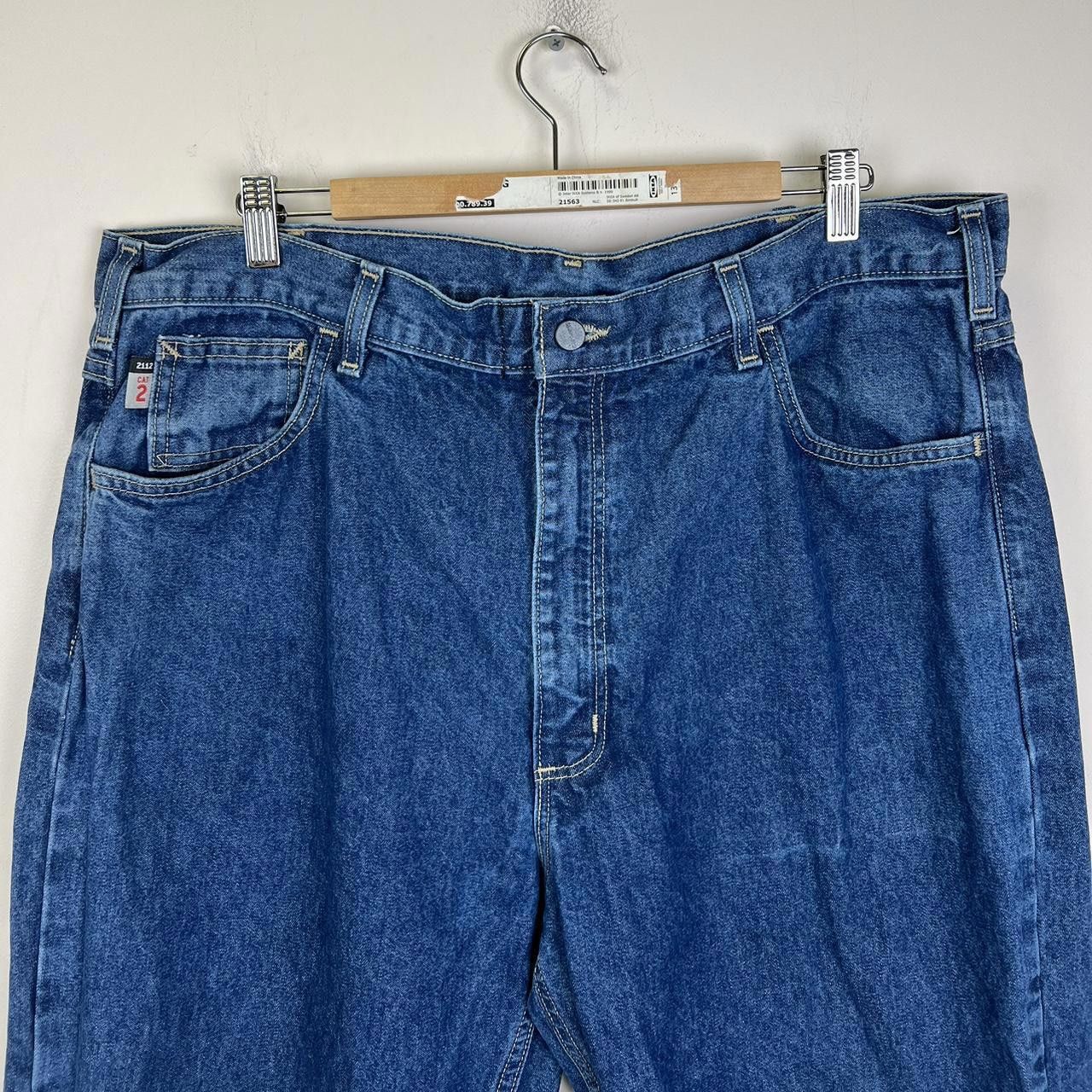 Carhartt Carhartt Men's Loose Fit Denim Jeans - Blue Size US 40 / EU 56 - 4 Thumbnail