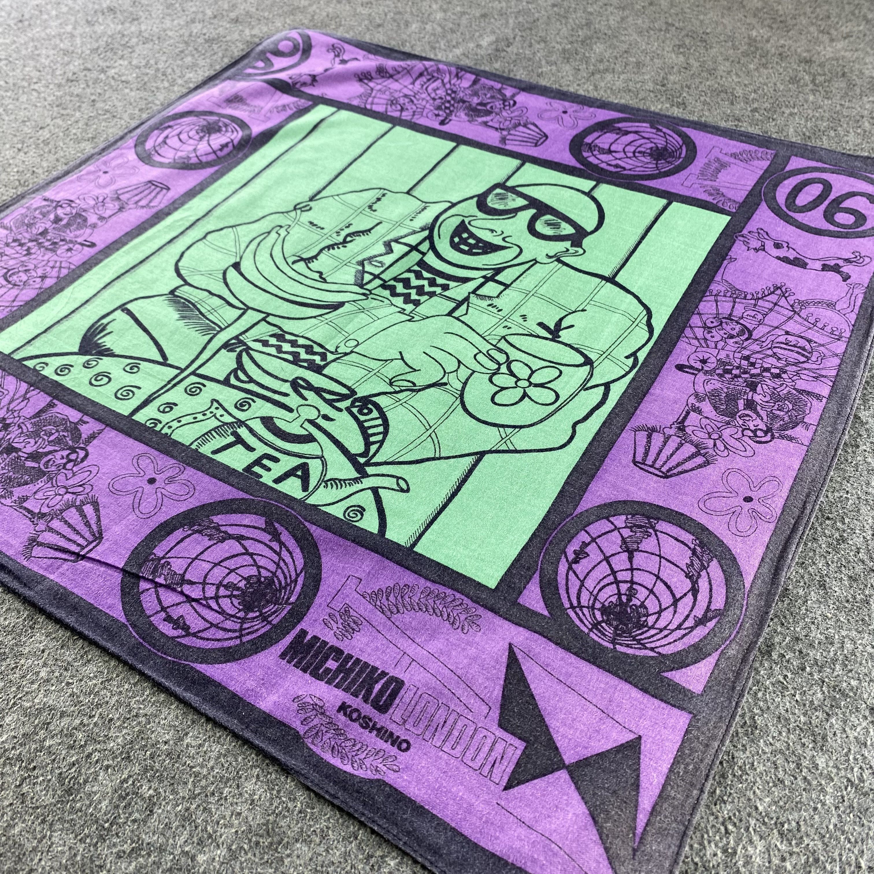 Michiko Koshino London Michiko Koshino Handkerchief/Neckerchief/Bandana HC804 Size ONE SIZE - 2 Thumbnail
