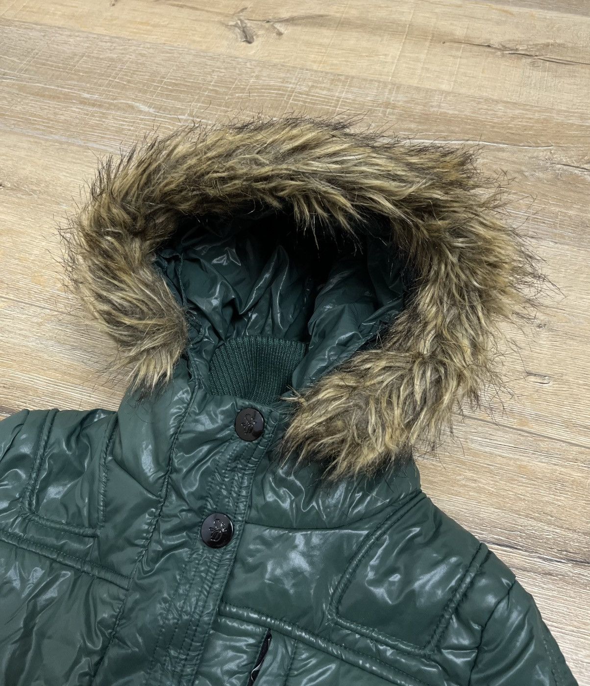 If Six Was Nine If Six Was Nine Style Bomber Jacket Fur Hood 90s Size US S / EU 44-46 / 1 - 3 Thumbnail