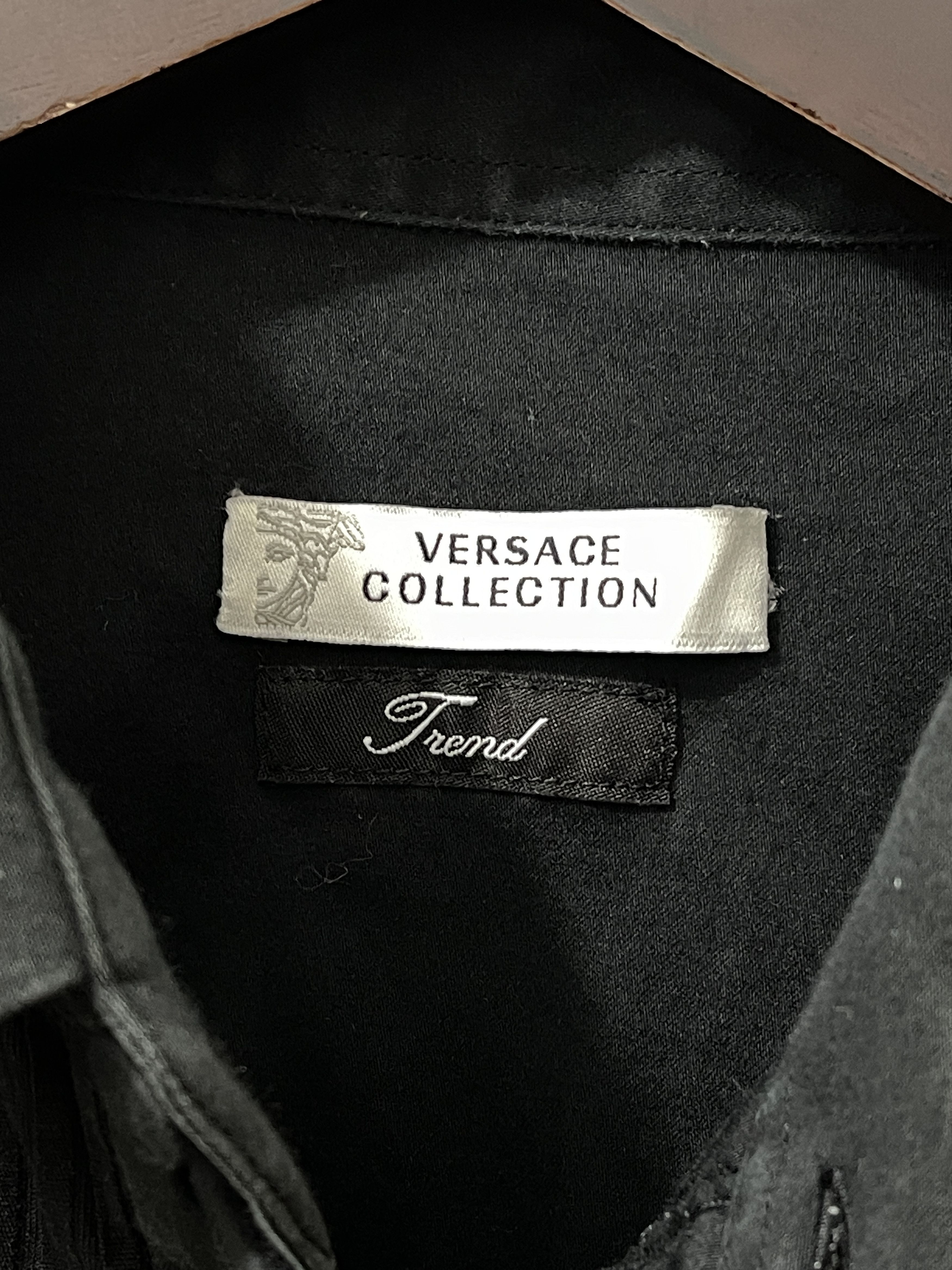 Versace Vintage Versace Collection "Trend" Button Up Shirts Size US S / EU 44-46 / 1 - 4 Thumbnail