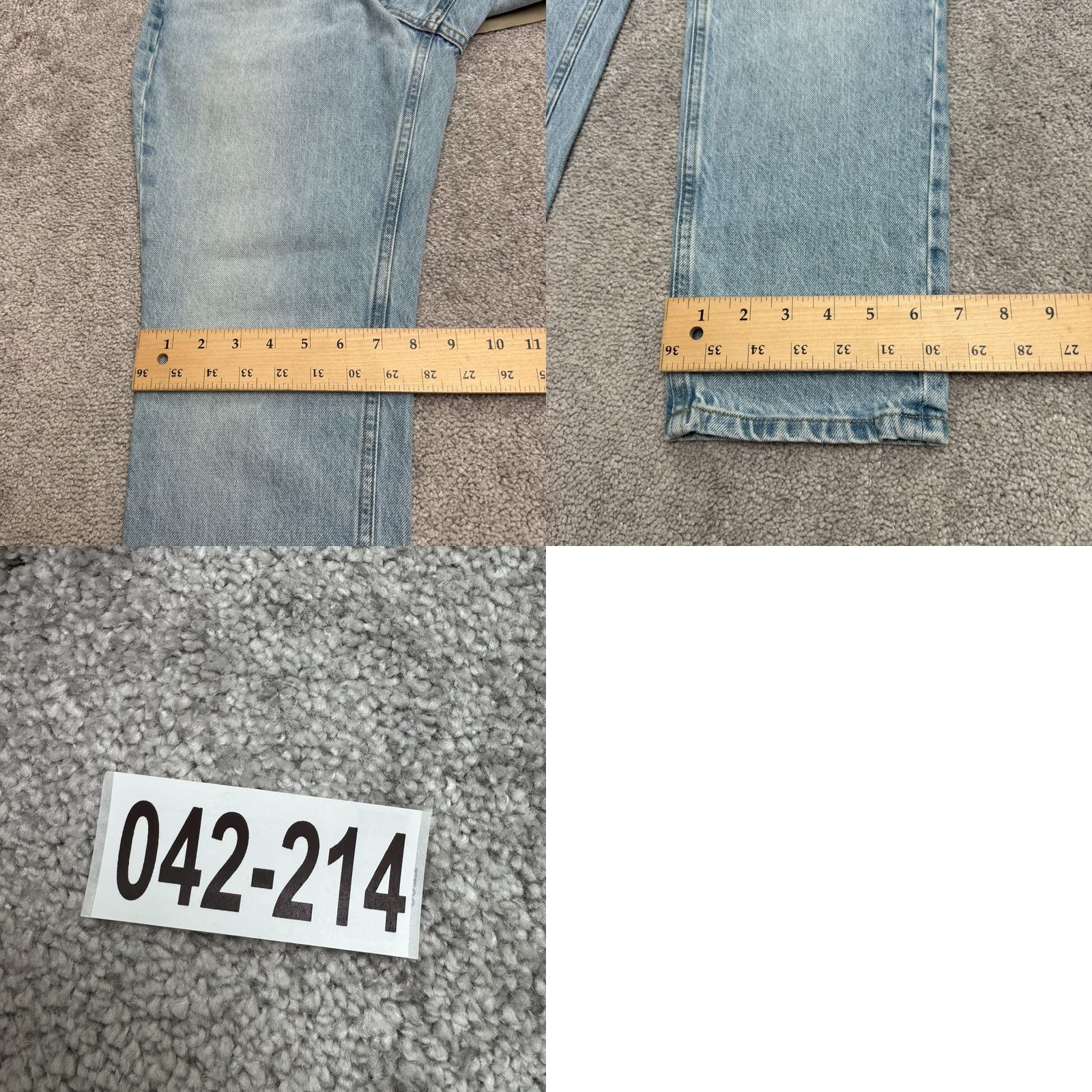 Everlane Everlane The Curvy 90s Cheeky Straight Jean Jeans Women 25 Light Blue NWT Denim High Rise 5-Pocket Footwear? Size 42" / US 20 - 11 Thumbnail
