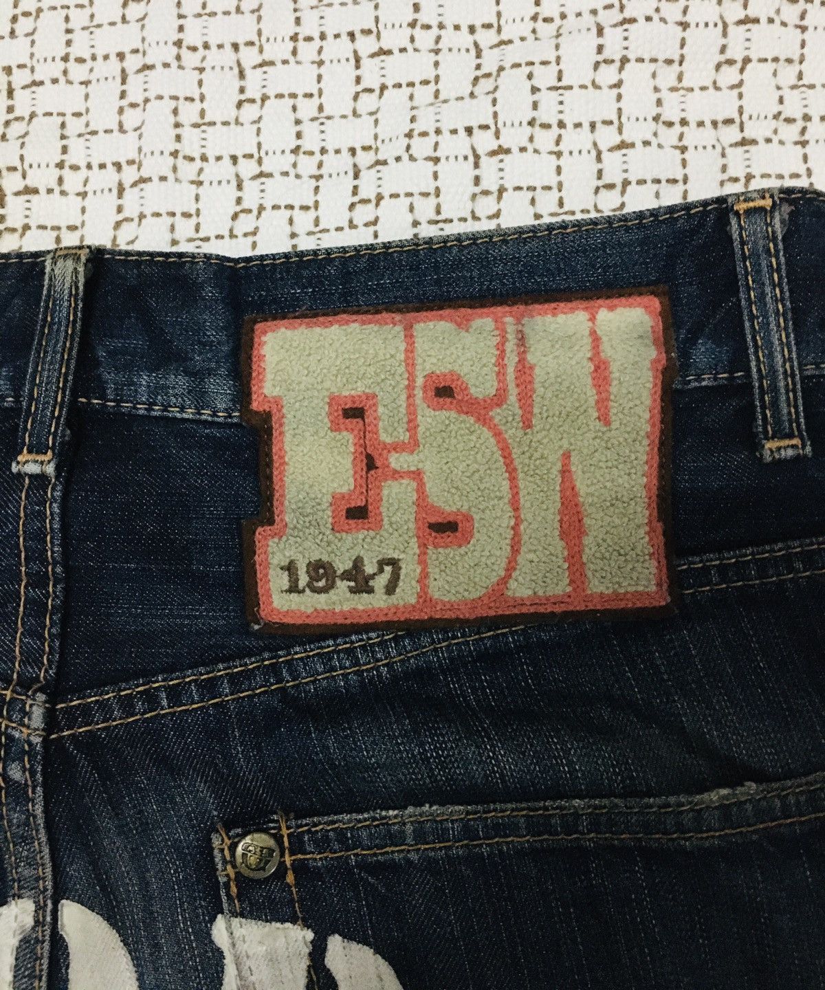 Edwin A06 Edwin Street Wear Distressed Jeans Size US 32 / EU 48 - 21 Thumbnail