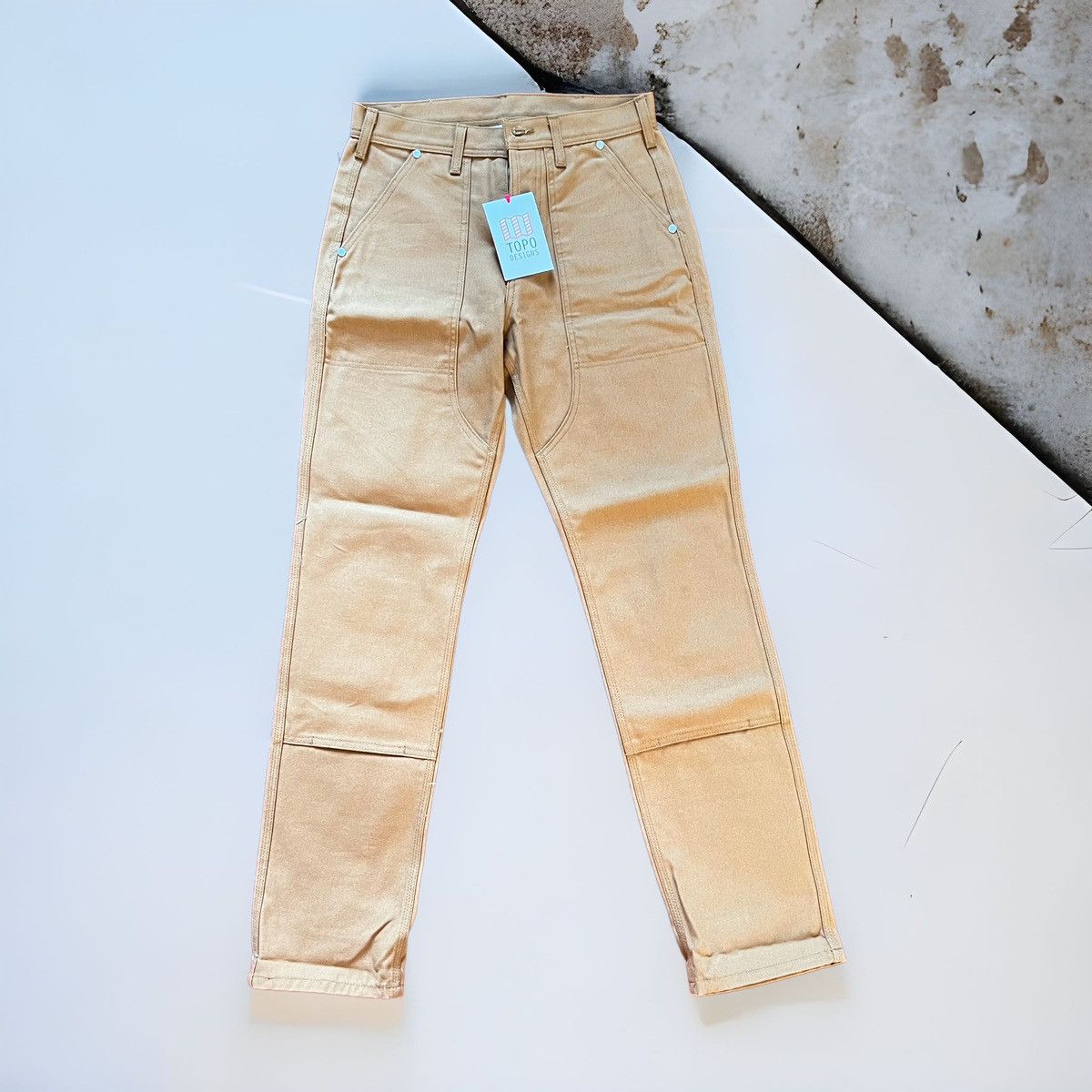 image of Topo Designs Duck Pants NWT in Tan, Men's (Size 30)