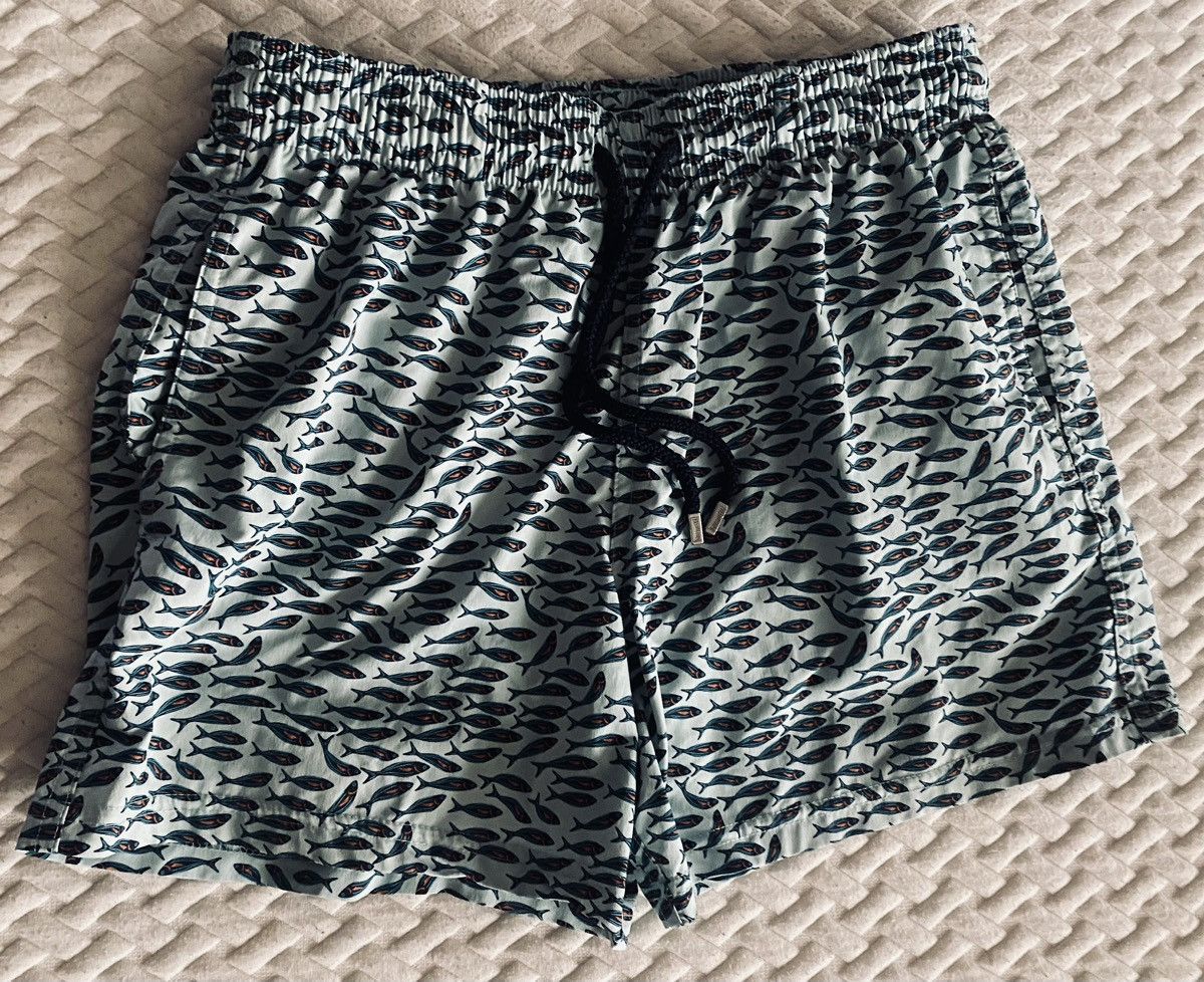 Vilebrequin VILEBREQUIN GULF STREAM STRETCH SWIM SHORTS IN THALASSA M Size US 33 - 1 Thumbnail