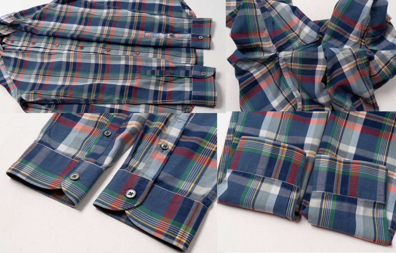 Paul Smith 🔵PS PAUL SMITH Tailored Fit Checked Plaid Shirt Size US M / EU 48-50 / 2 - 4 Thumbnail
