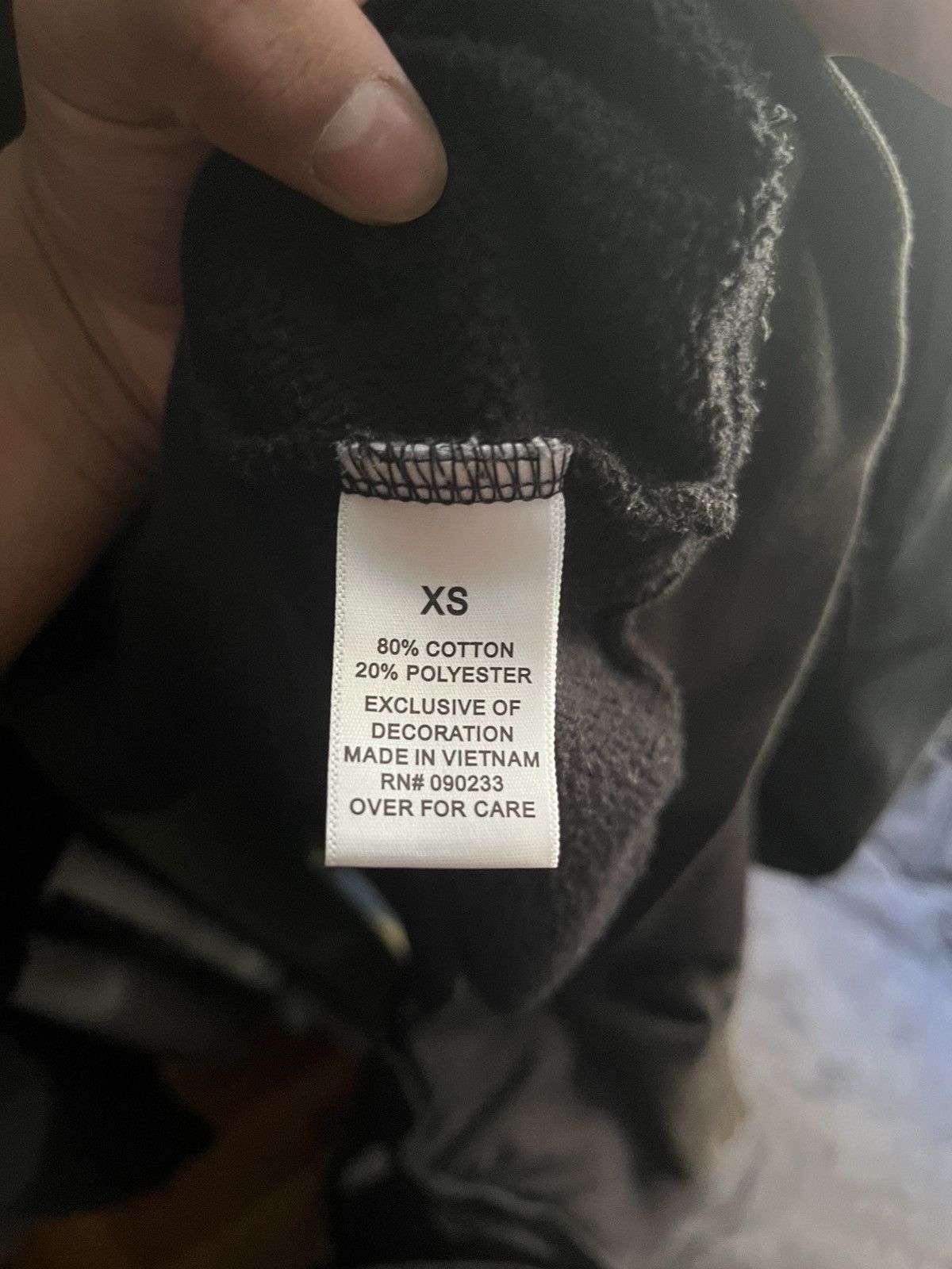 Essentials Essentials Black Hoodie SS2021 Size Xs Fits Small Size US XS / EU 42 / 0 - 6 Thumbnail