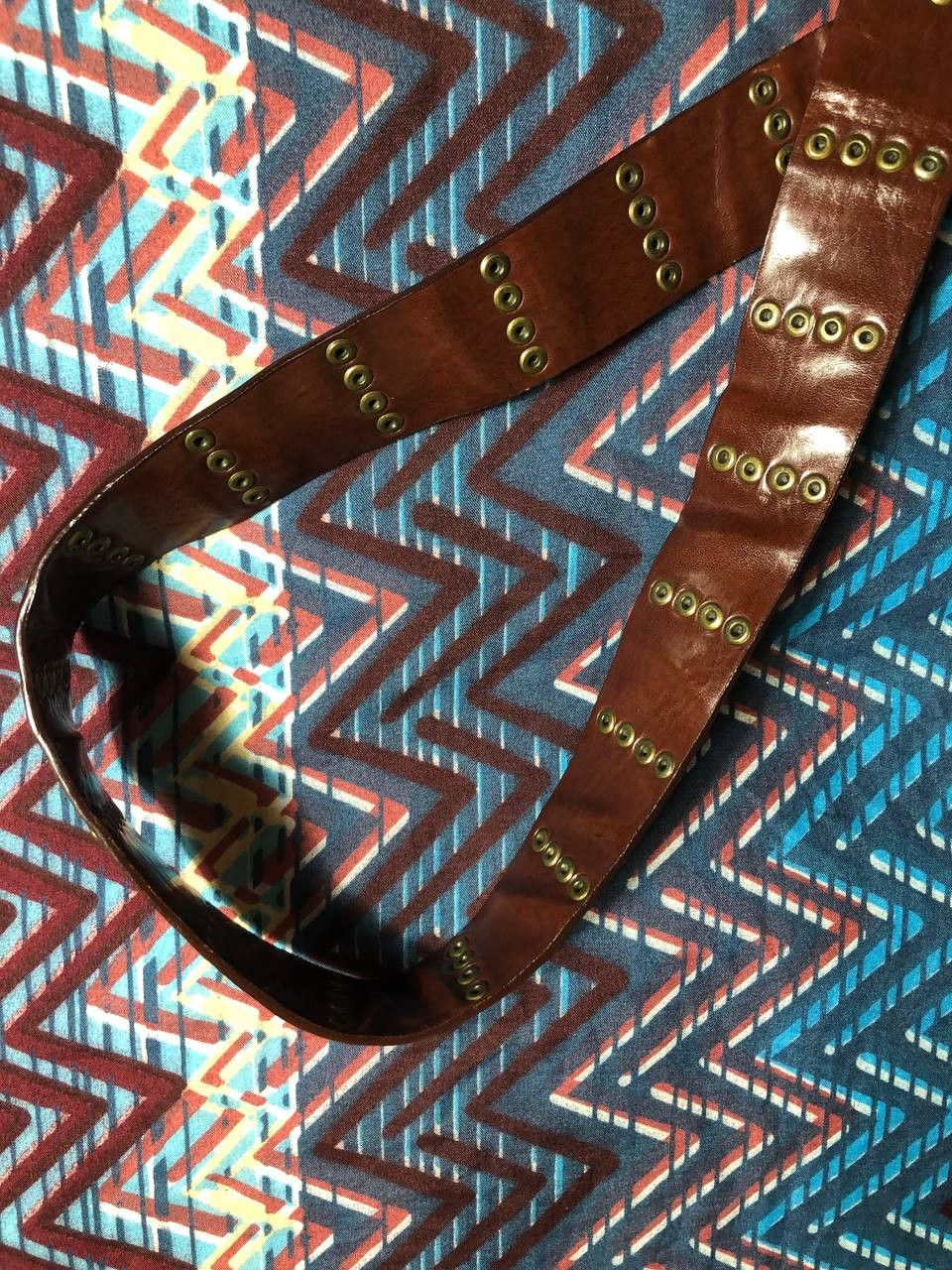 Vintage AVANT-GARDE LEATHER BELT RARE Size ONE SIZE - 7 Thumbnail