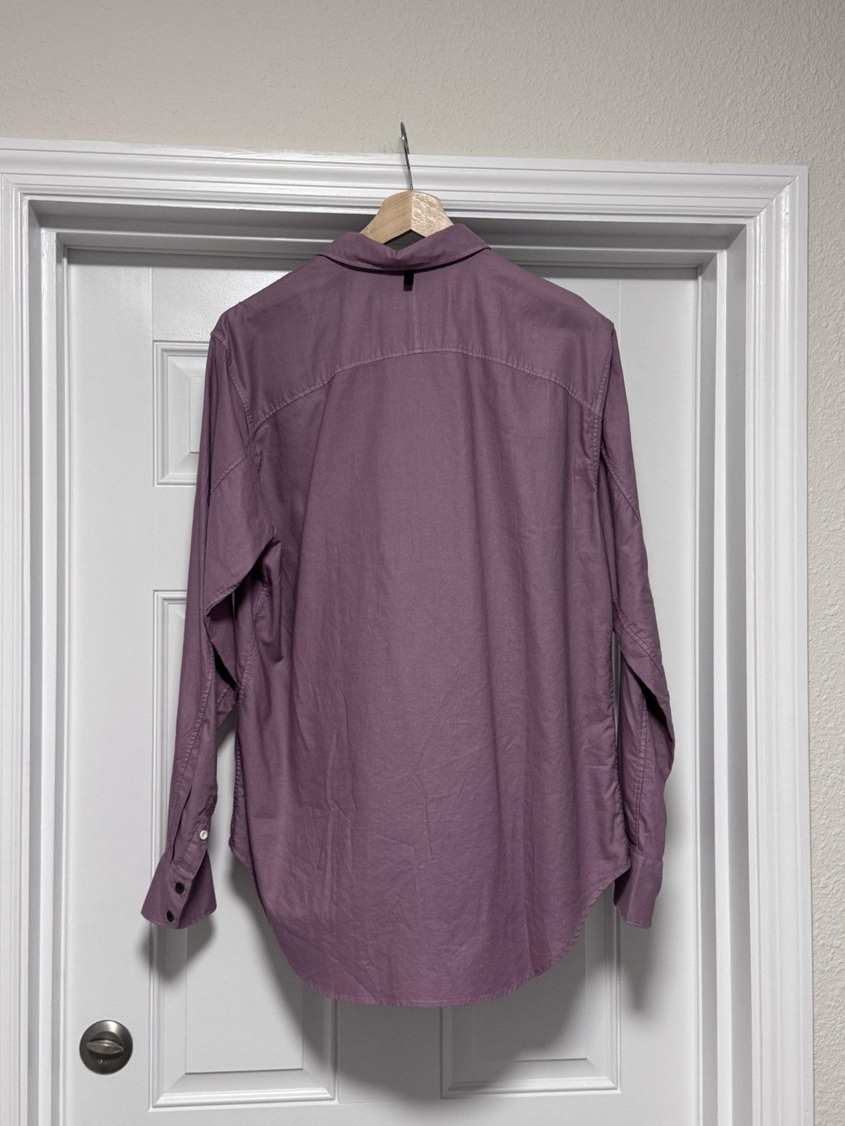Rag & Bone NWT Rag & Bone Fit 2 Engineered Oxford Shirt XL Berry Pink Size US XL / EU 56 / 4 - 3 Thumbnail