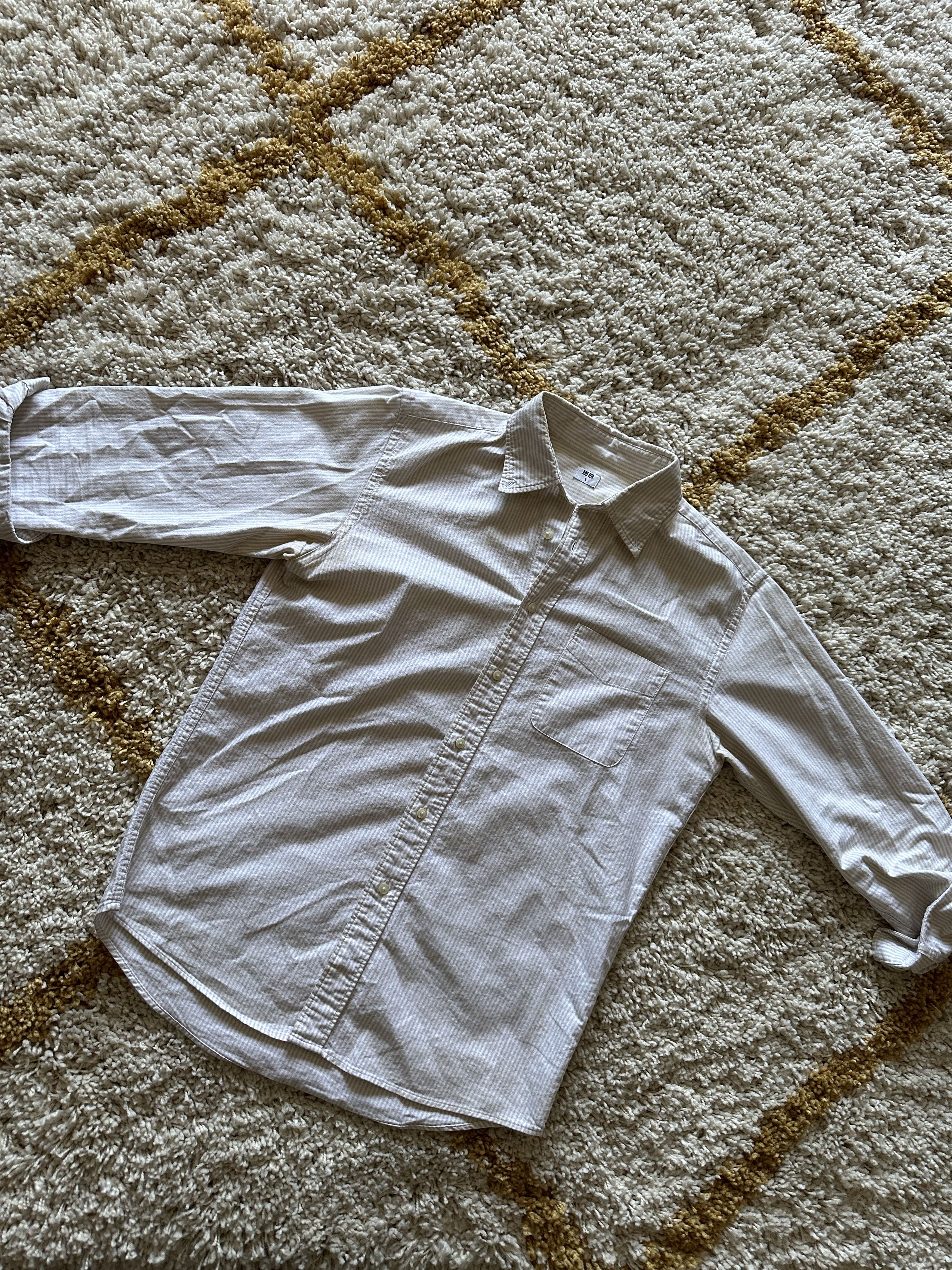 Uniqlo Uniqlo Striped Button Up Size US S / EU 44-46 / 1 - 1 Thumbnail