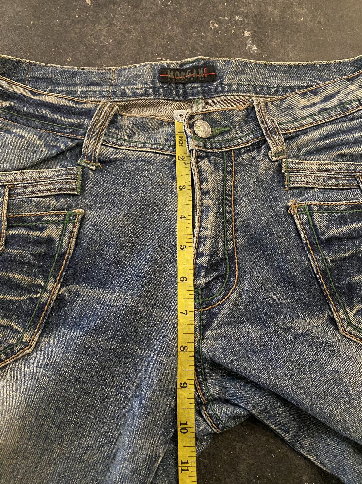 Beauty Beast Y2k Morgan Homme Button Flare Style Jeans Size US 34 / EU 50 - 16 Thumbnail