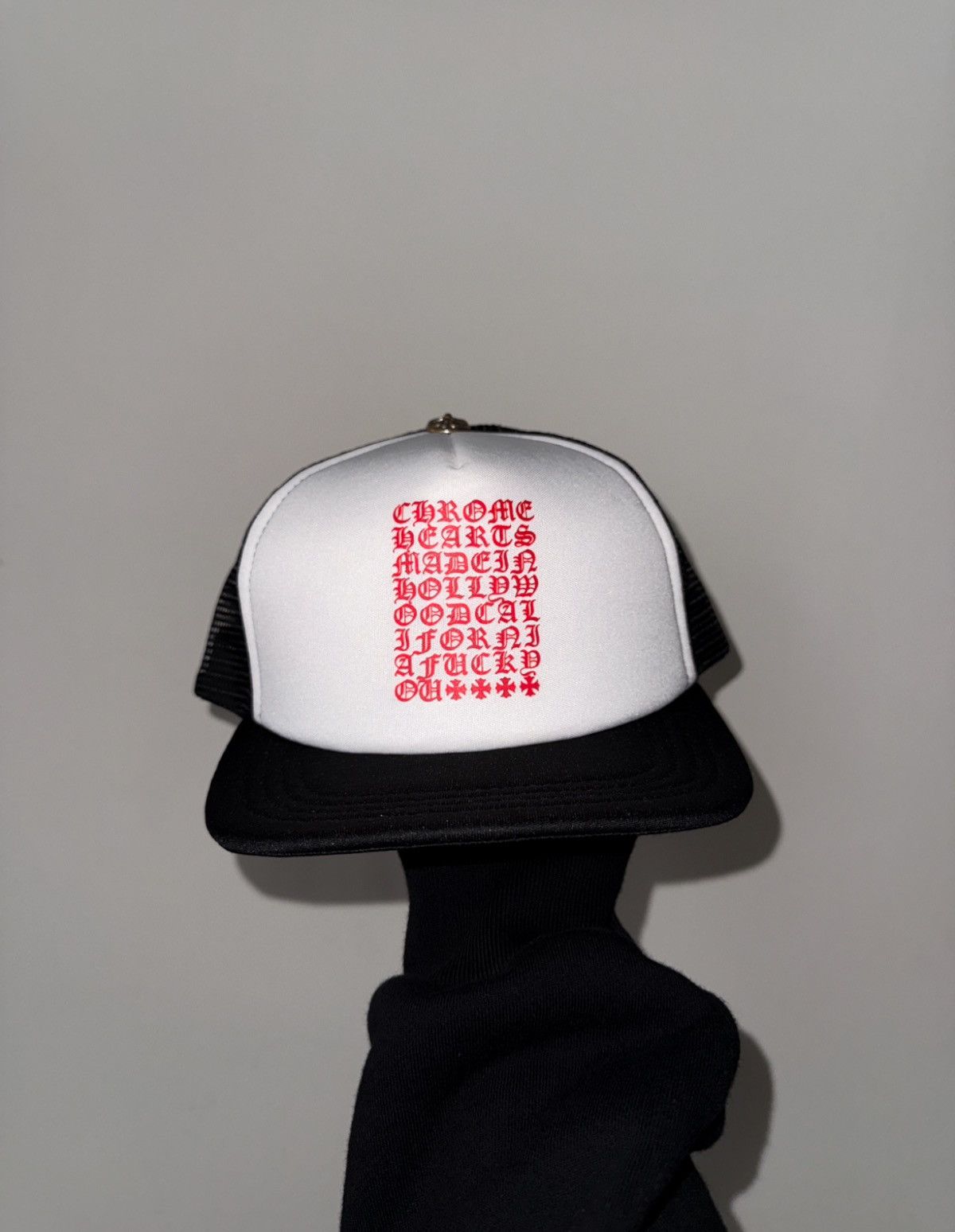 Chrome Hearts Chrome hearts logo trucker hat Size ONE SIZE - 1 Thumbnail