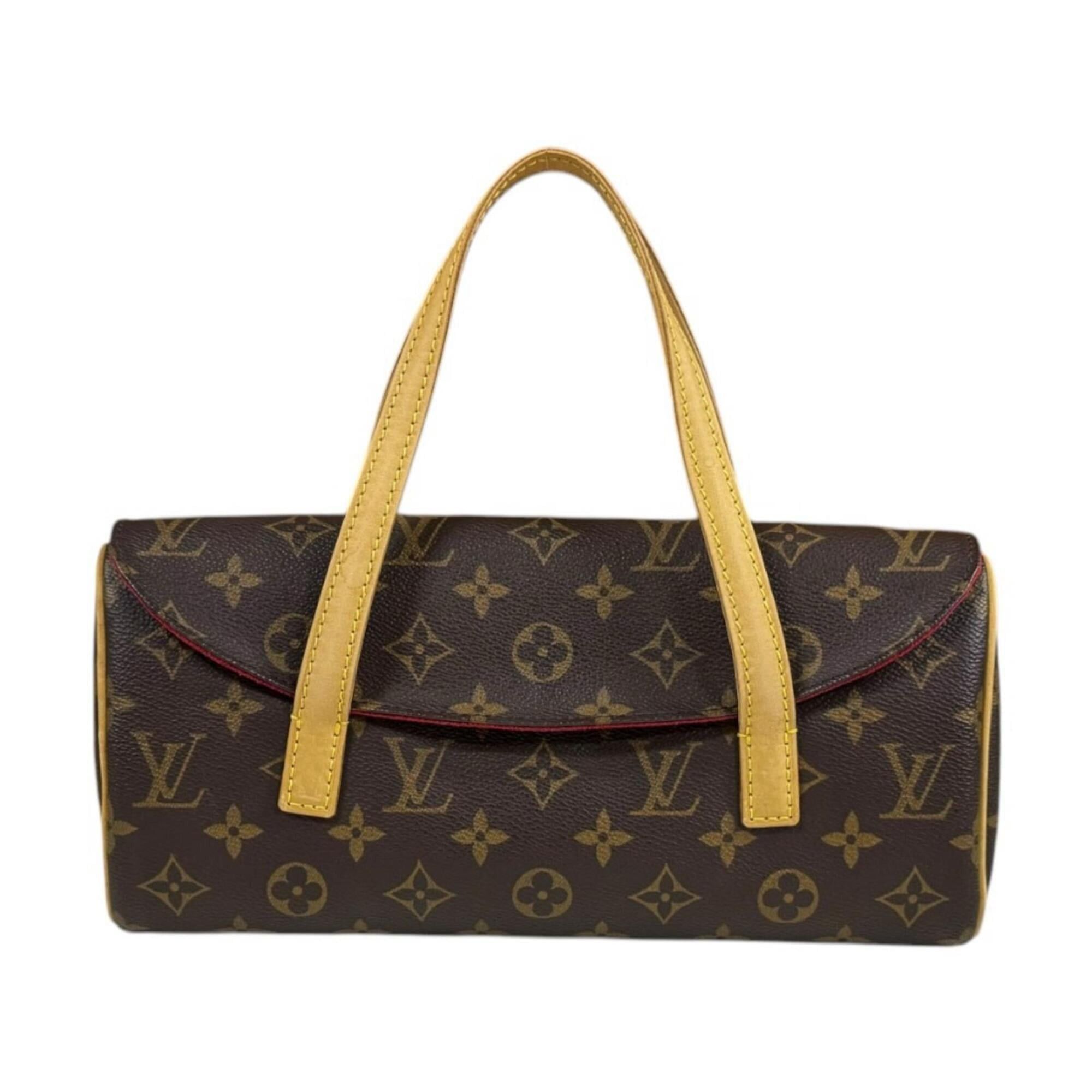 Louis Vuitton Louis Vuitton Sonatine Monogram Handbag, Canvas, M51902, Brown, Women's, LOUIS VUITTON Size ONE SIZE - 1 Thumbnail