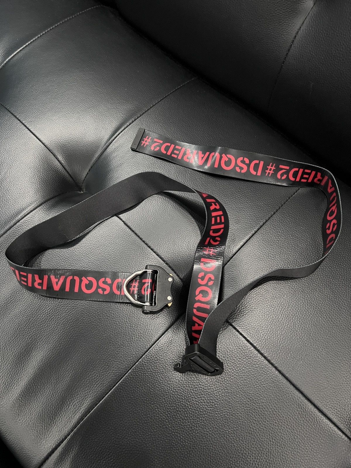 Dsquared2 Dsquared2 2018 Logo Belt with AustriAlpin Cobra Buckle Size ONE SIZE - 10 Thumbnail