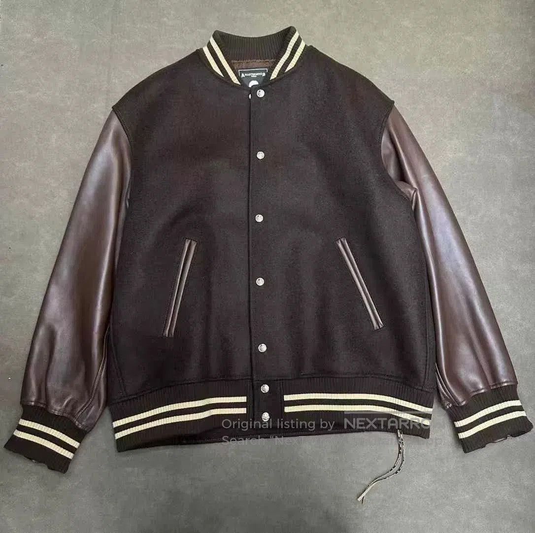 Mastermind World Mastermind World MMW 23AW Cashmere Varsity Jacket. Size US M / EU 48-50 / 2 - 3 Thumbnail