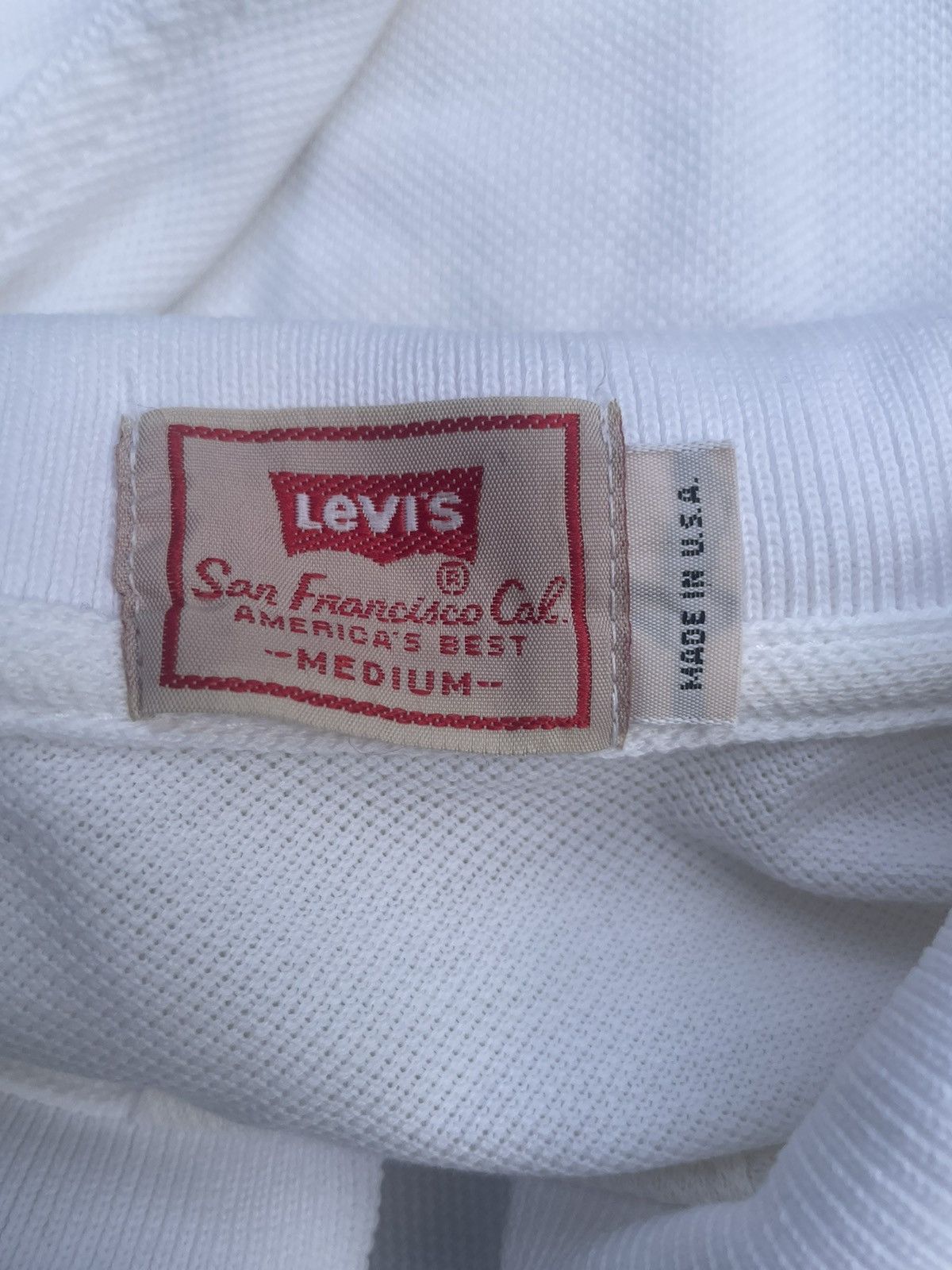 Levi's Vintage Levis Polo Tshirt Size US M / EU 48-50 / 2 - 10 Thumbnail