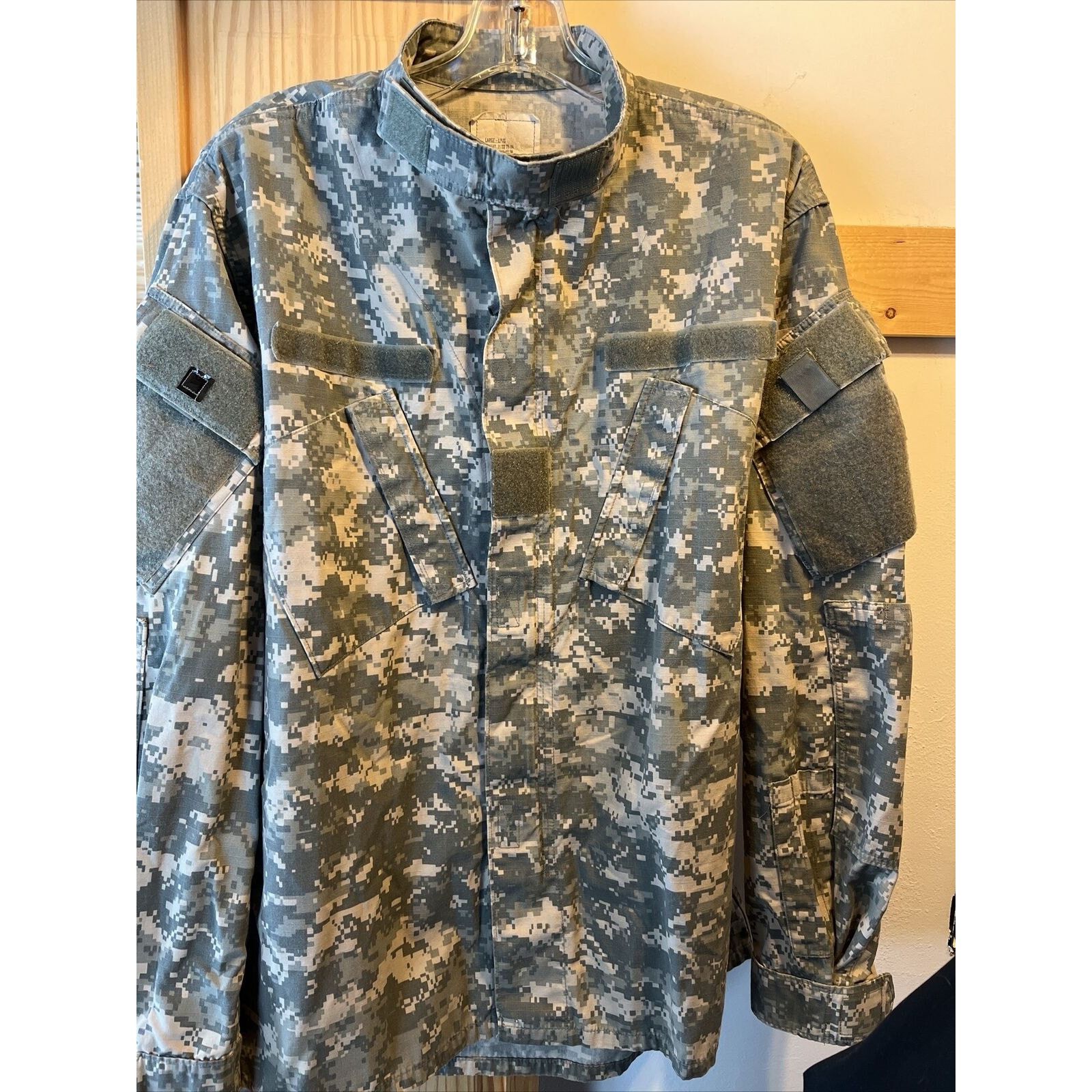 Other US Army Men’s L Long Digital Camouflage Cotton Nylon Jacket Size US L / EU 52-54 / 3 - 2 Thumbnail