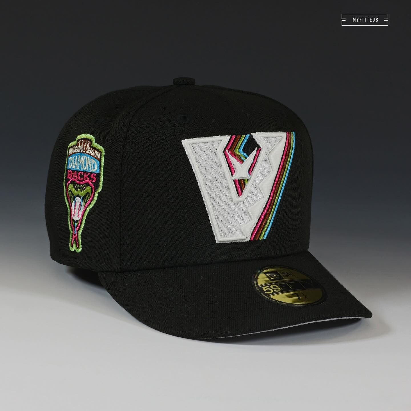 Myfitteds ARIZONA DIAMONDBACKS cheapest 1998 INAUGURAL SEASON