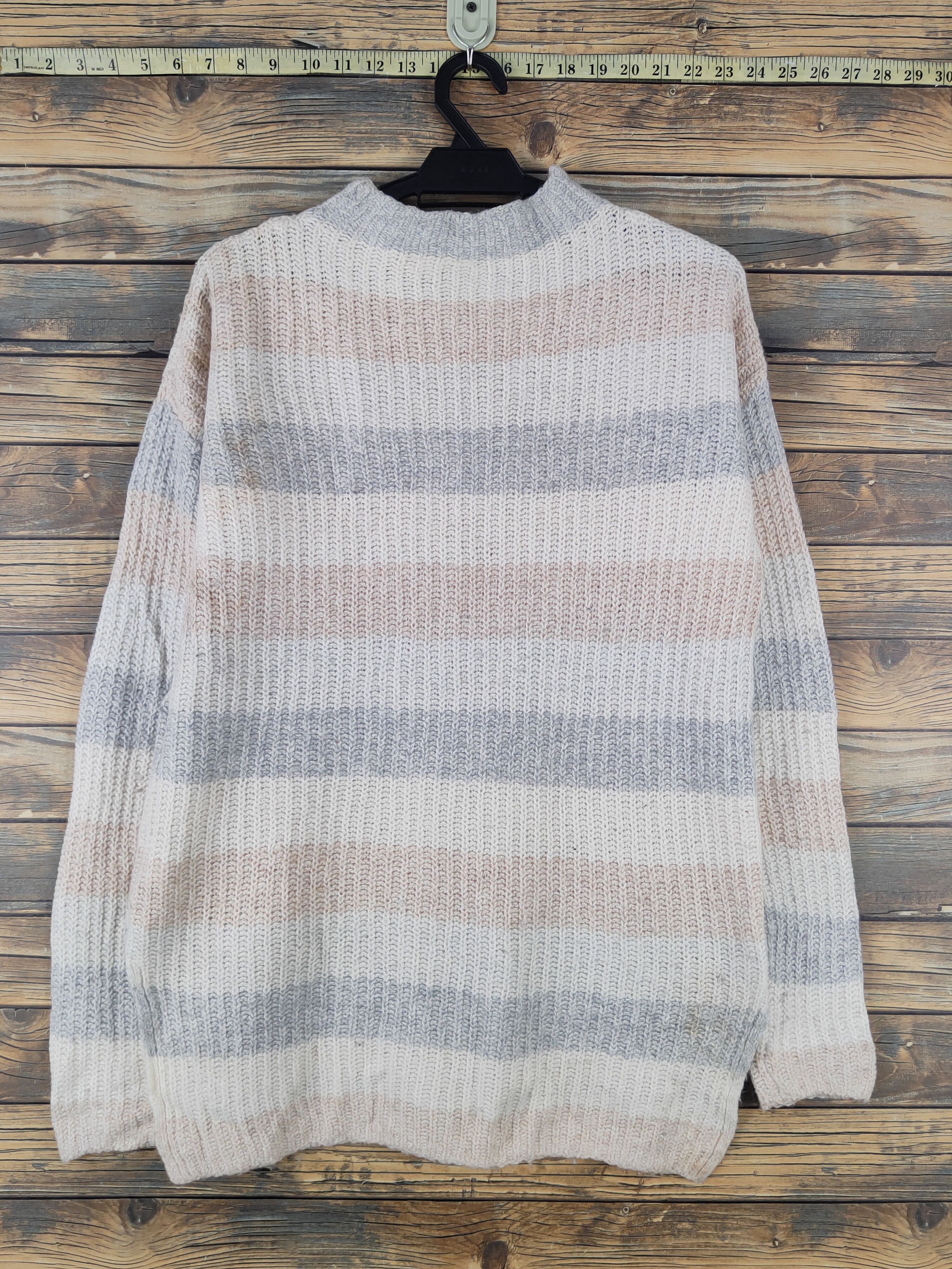 Gap Gap Beige Knitwear stripe Sweatshirts #W1814 Size US S / EU 44-46 / 1 - 7 Thumbnail
