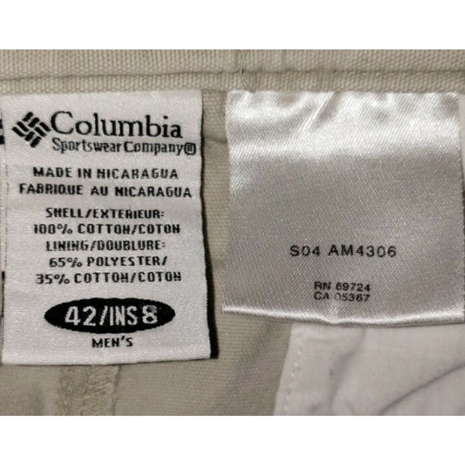 Vintage Columbia Cargo Hiking Shorts Men 42 Beige 6 Pockets RN69724 CA05367 #1029 Size US 42 / EU 58 - 7 Thumbnail