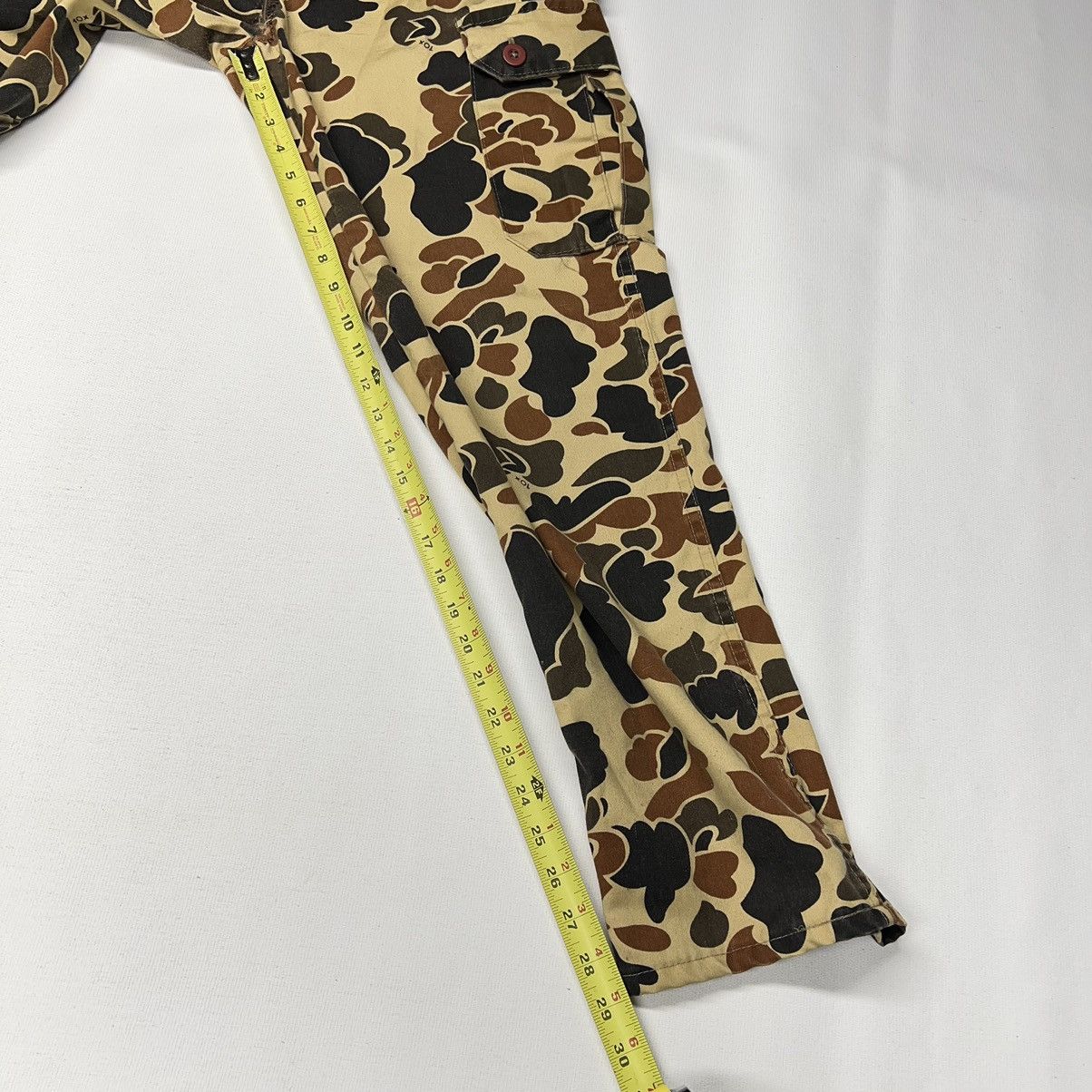 Vintage VTG 10X Cargo Pants Medium Duck Camo Brown Pocket Hunting Size US 32 / EU 48 - 22 Thumbnail