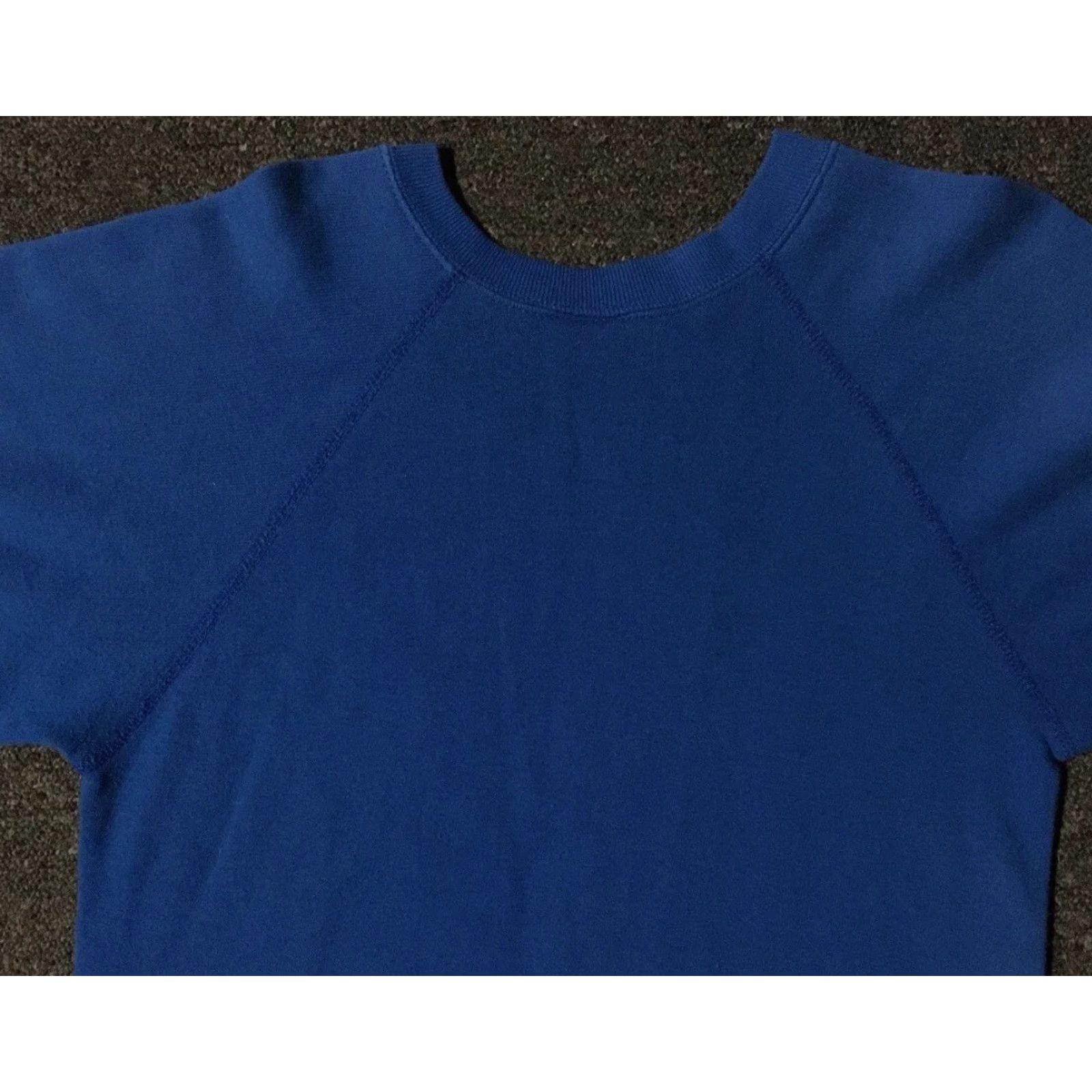 Tultex VINTAGE Tultex Sweatshirt S USA Track Hoodie Men Small Blue 80s Punk Grunge Surf Skate Biker 90s USA Size US S / EU 44-46 / 1 - 7 Thumbnail