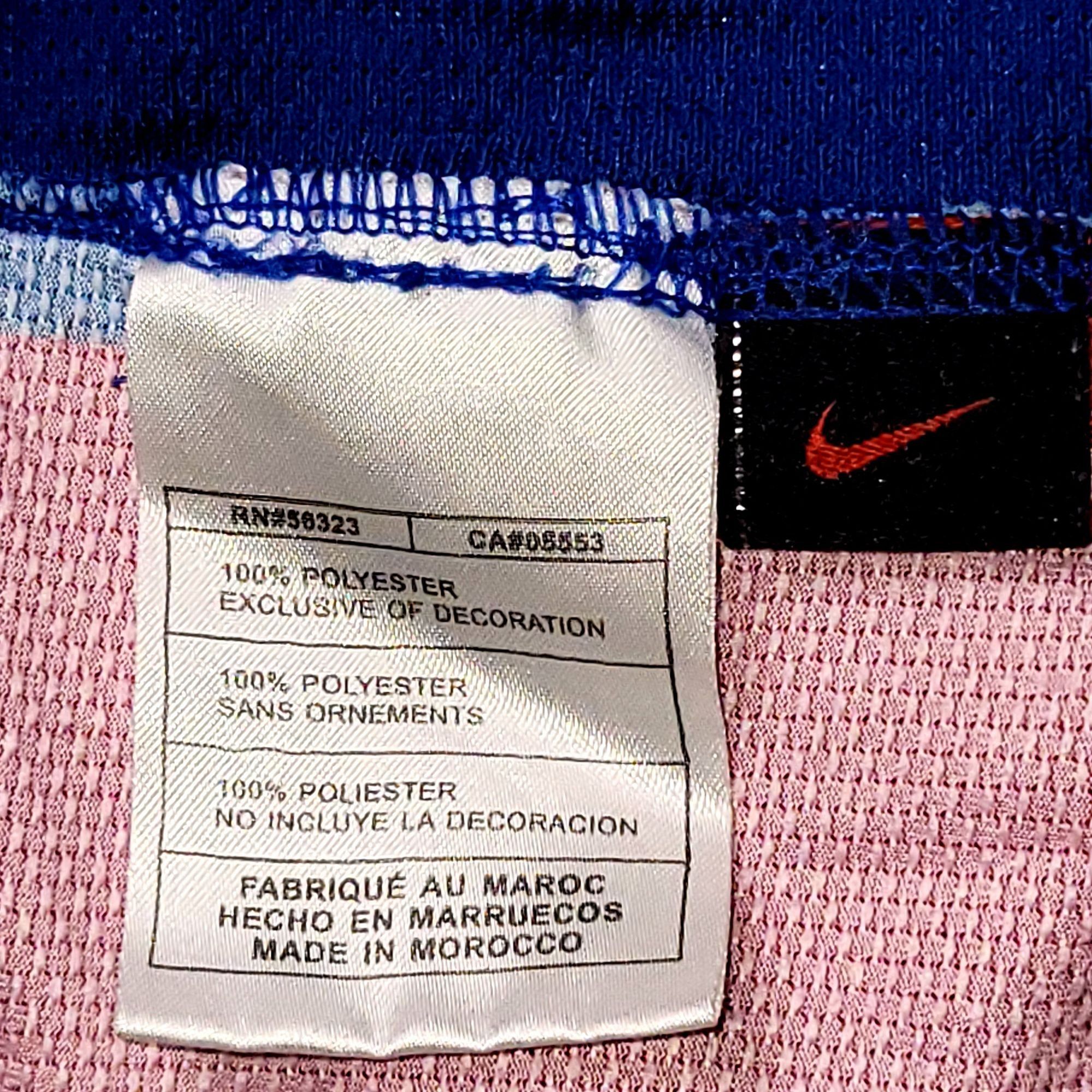 Nike Ronaldinho Barcelona 2007 2008 Long Sleeve Soccer Jersey M Size US M / EU 48-50 / 2 - 6 Thumbnail