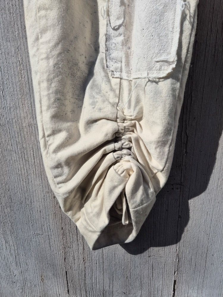 Handmade high-waisted buttoned trousers Size US 30 / EU 46 - 2 Thumbnail