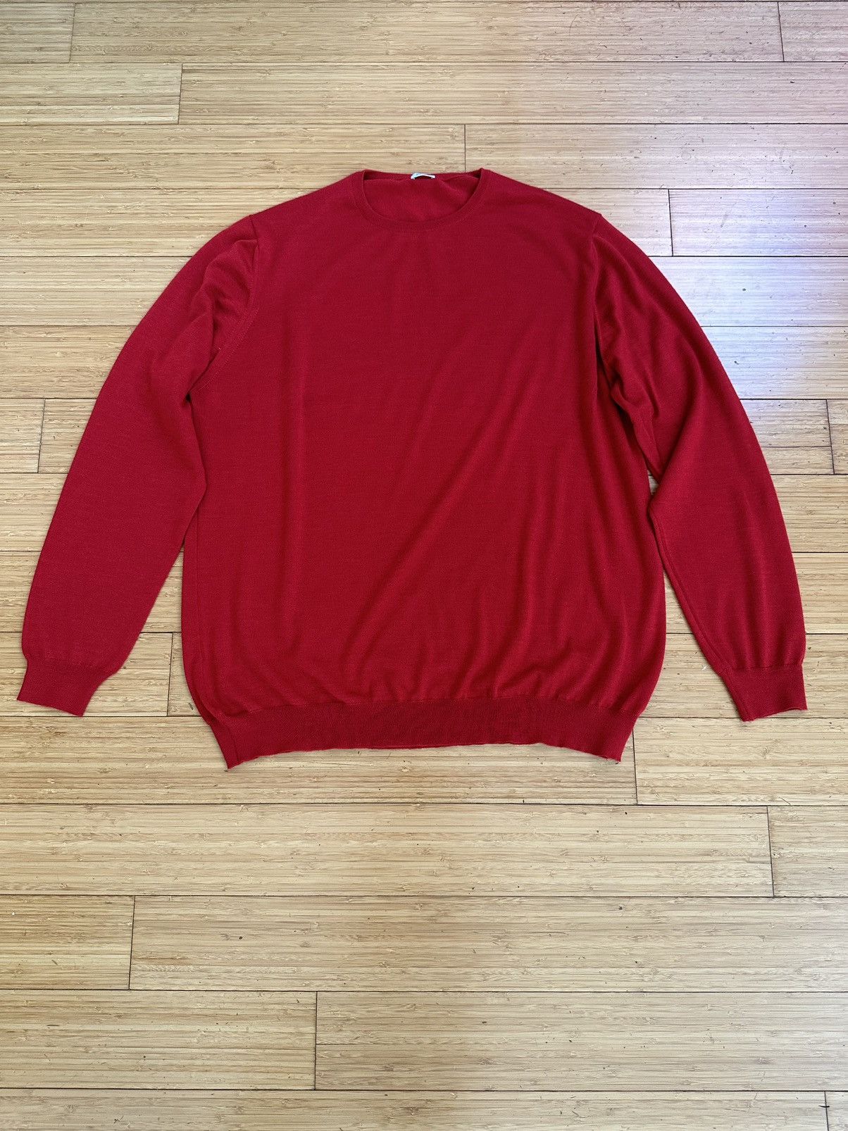 Malo MALO Cashmere Silk Crew Neck Pullover Size: US 46 IT 56 Size US XL / EU 56 / 4 - 2 Thumbnail