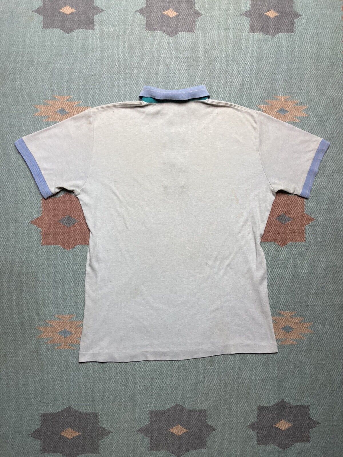 Jantzen × Vintage Vintage 80s polo shirt jantzen soft comfy distressed large Size US L / EU 52-54 / 3 - 8 Thumbnail