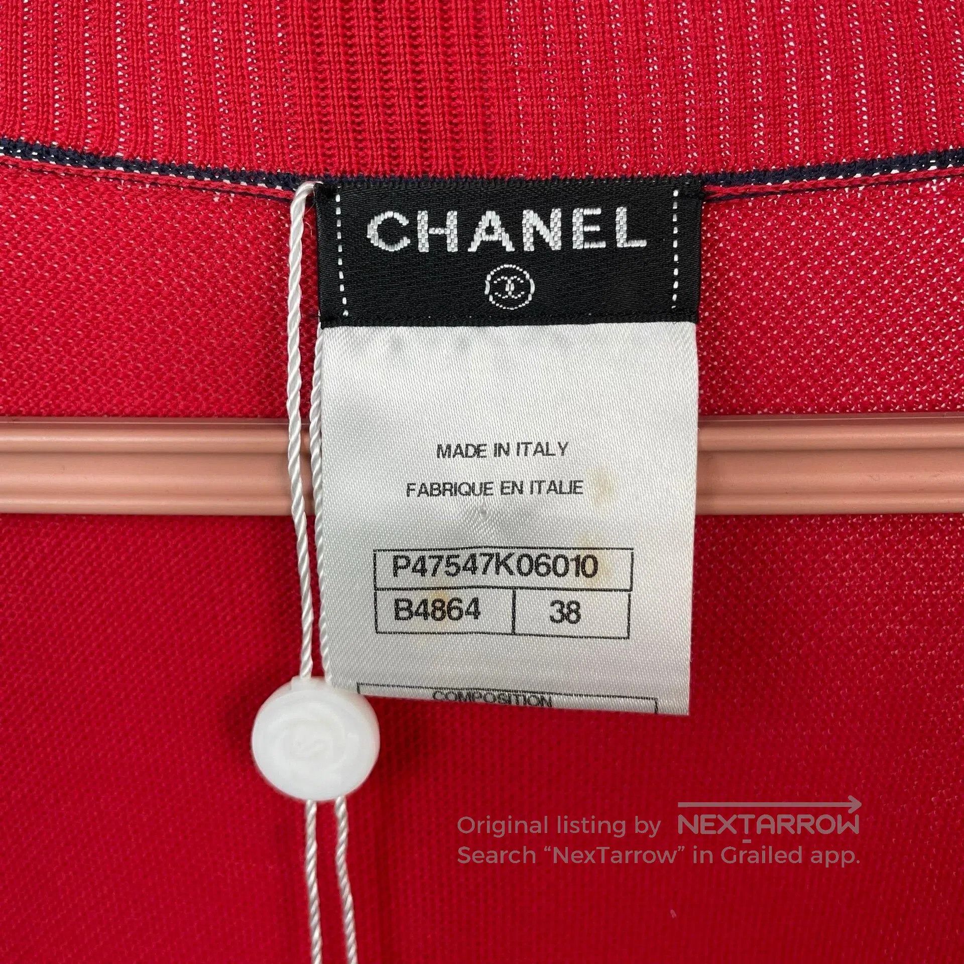 Chanel Chanel Cardigan Size 38 Red. Size S / US 4 / IT 40 - 6 Thumbnail