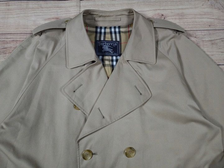 Burberry BURBERRY Trench Coat Men Size US XXL / EU 58 / 5 - 3 Thumbnail