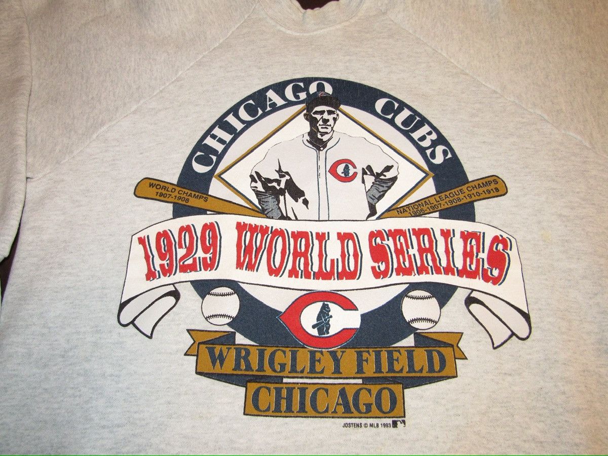 Fruit Of The Loom 1993 Chicago Cubs World Series Fruit of the Loom Crewneck Size US XL / EU 56 / 4 - 1 Thumbnail