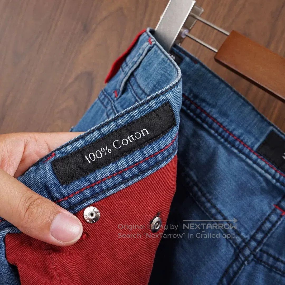 Kiton Kiton Slim Fit Denim Pants. Size US 40 / EU 56 - 7 Thumbnail