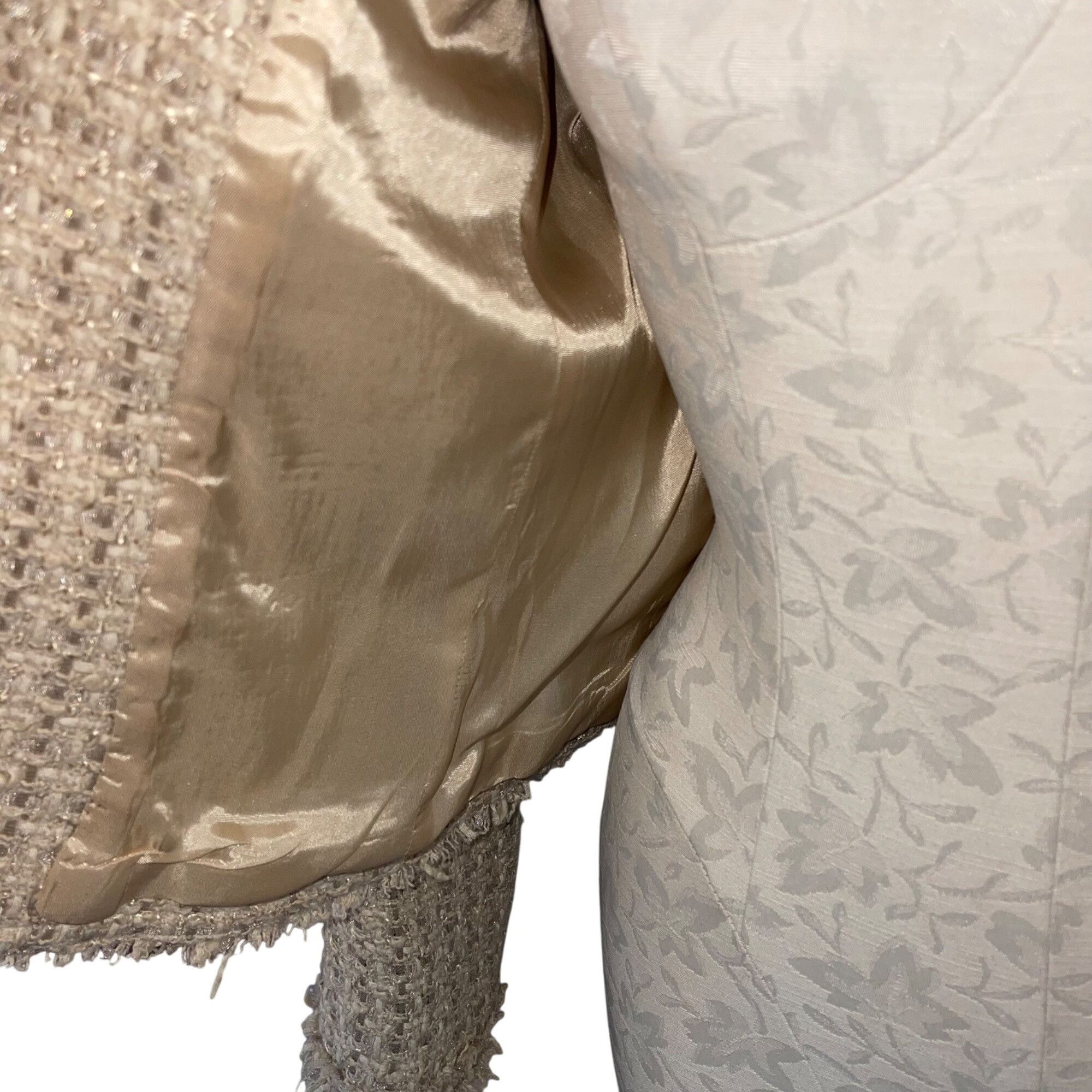 Other Serena Kay Paris Womens Jacket Size 44 Beige Size M / US 6-8 / IT 42-44 - 7 Thumbnail