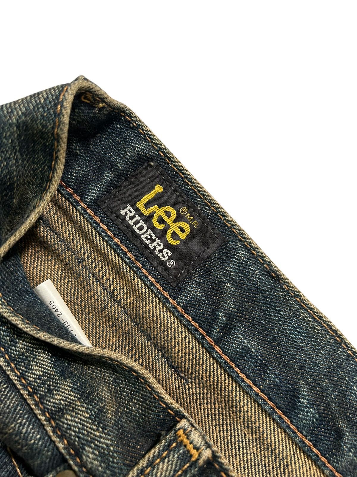Japanese Brand × Kapital × Vintage Flare Vtg LEE RIDERS Mud Wash Japanese Denim Jeans🎌☠️☠️🎌 Size US 30 / EU 46 - 7 Thumbnail